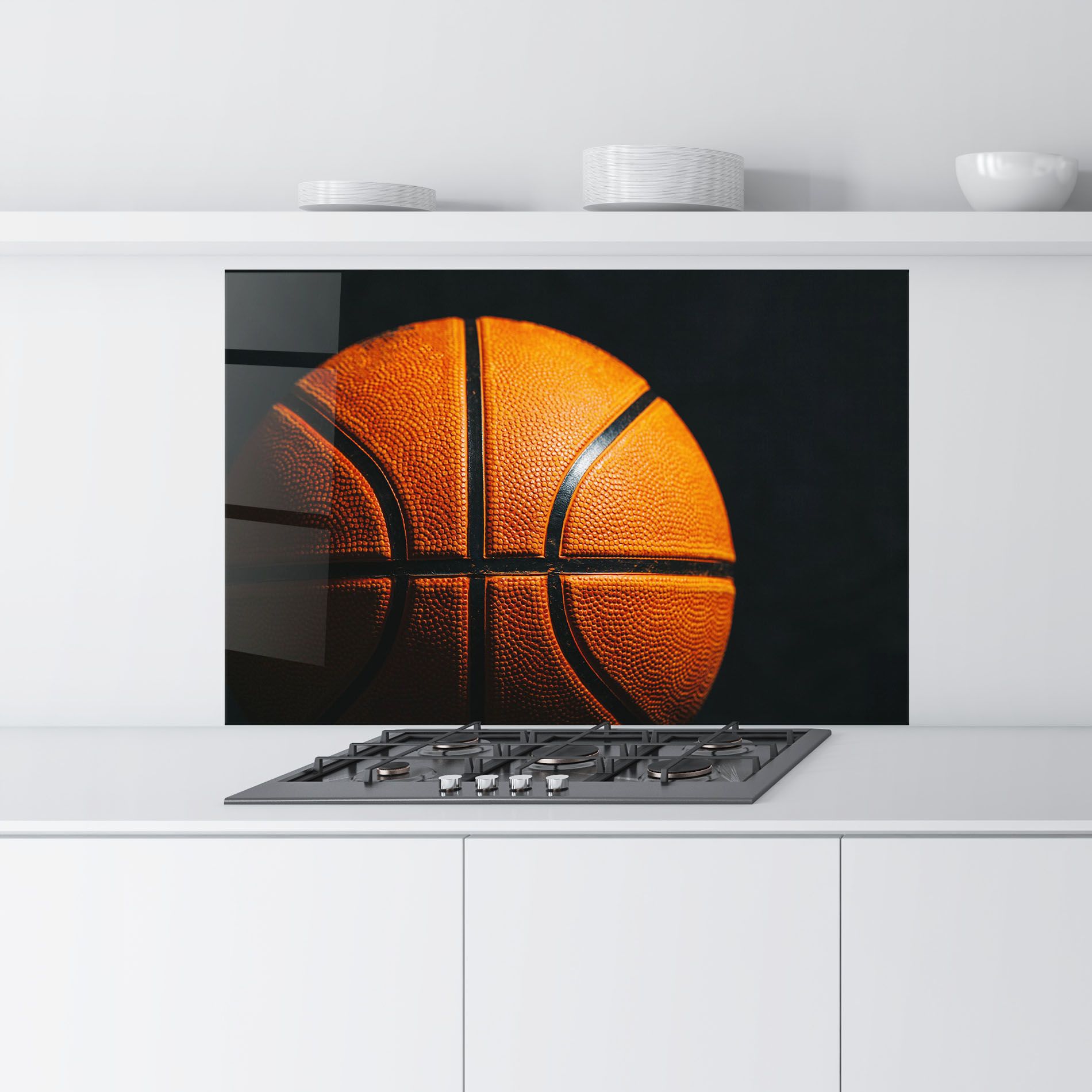 Orange Basketball mockup 9