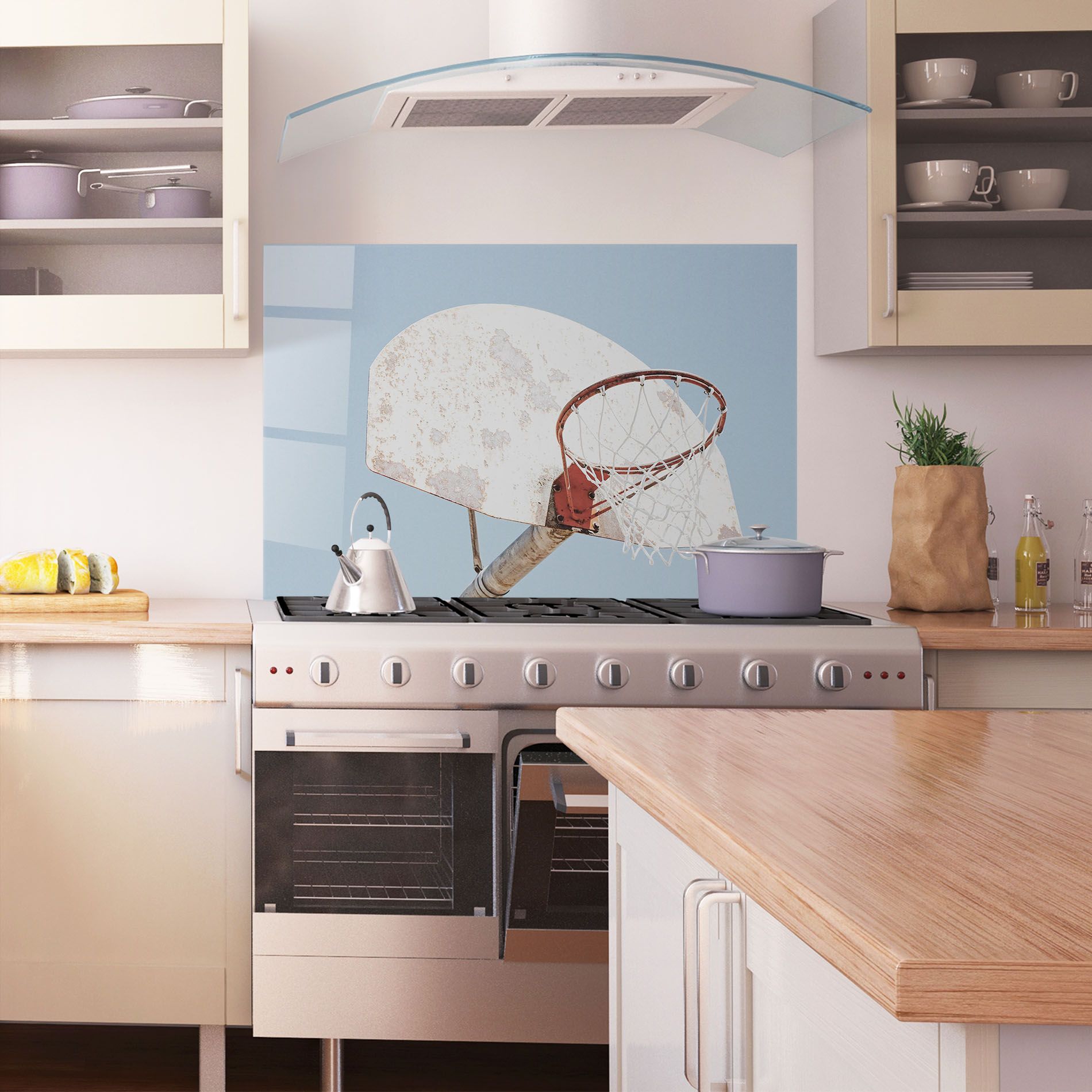 Old Basketball Hoop mockup 1