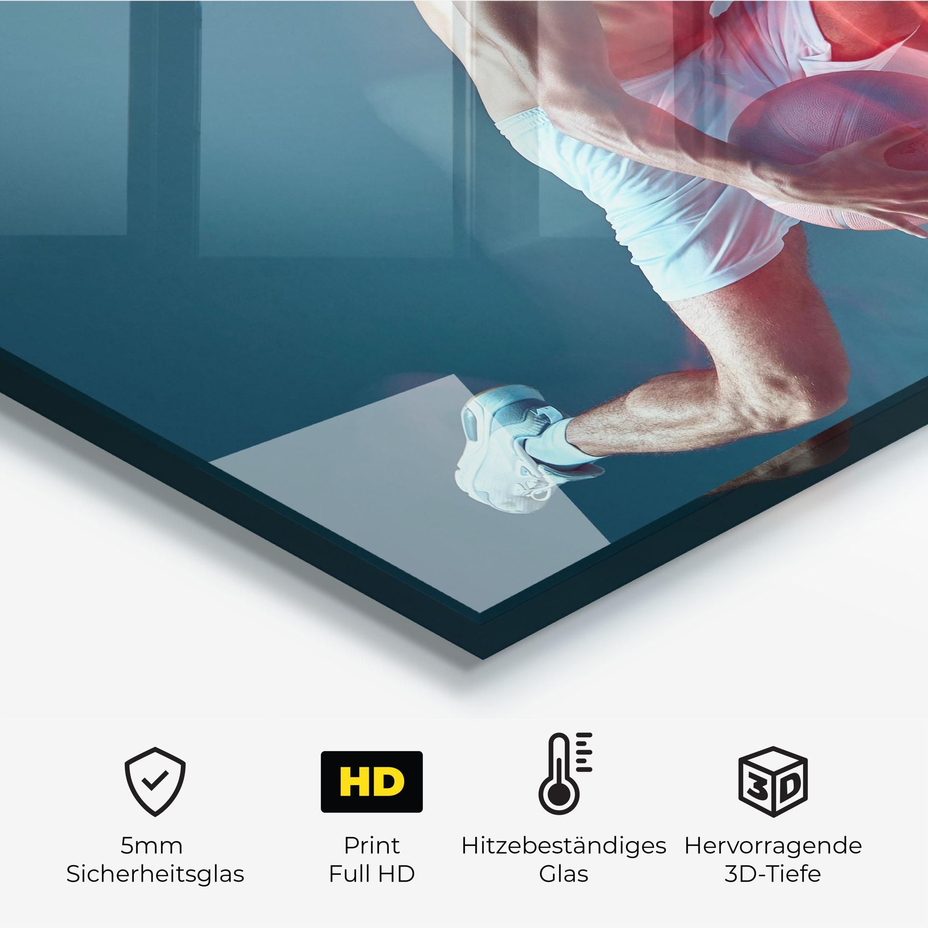 Fire Basketball Player mockup 2