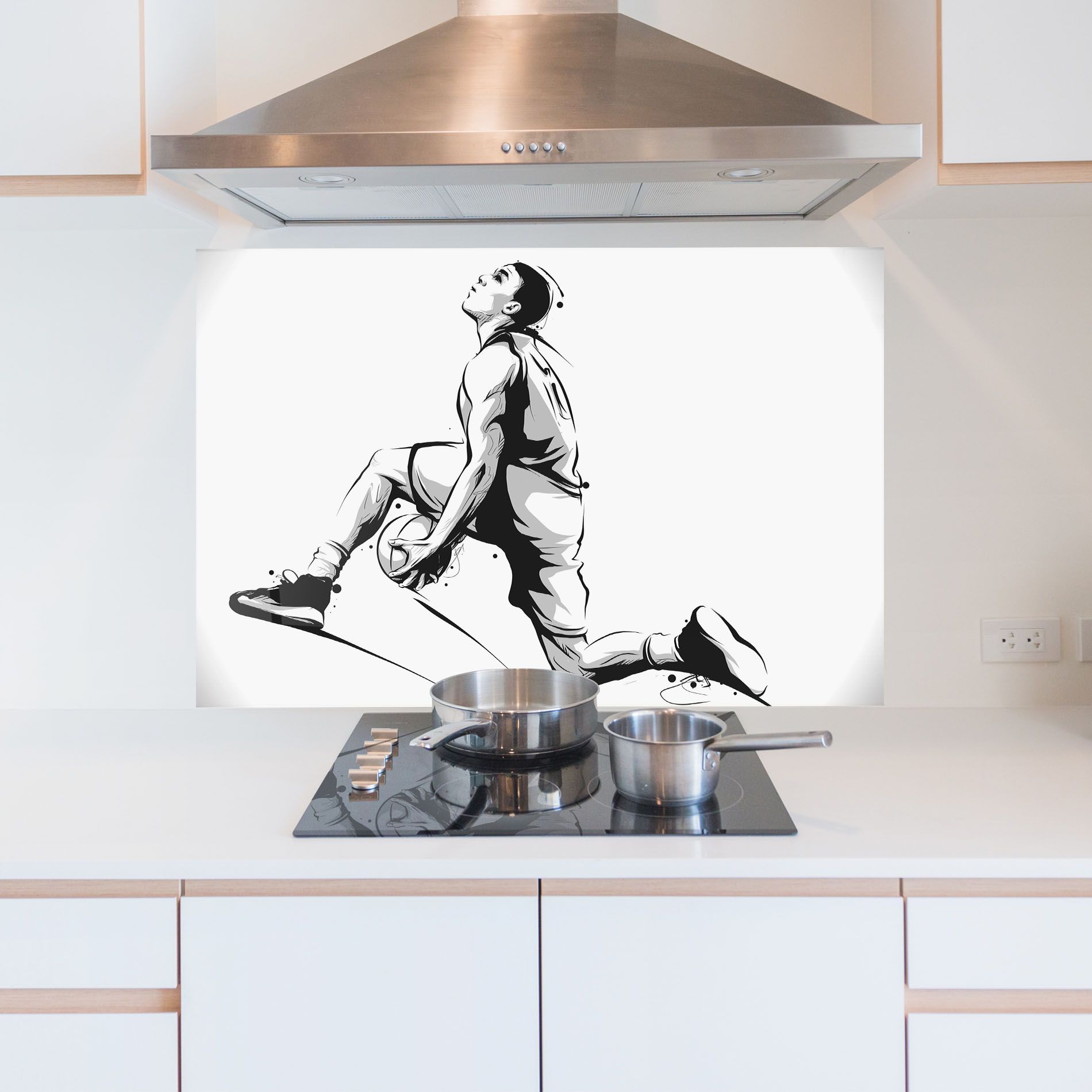 Basketball Player Jump mockup 5