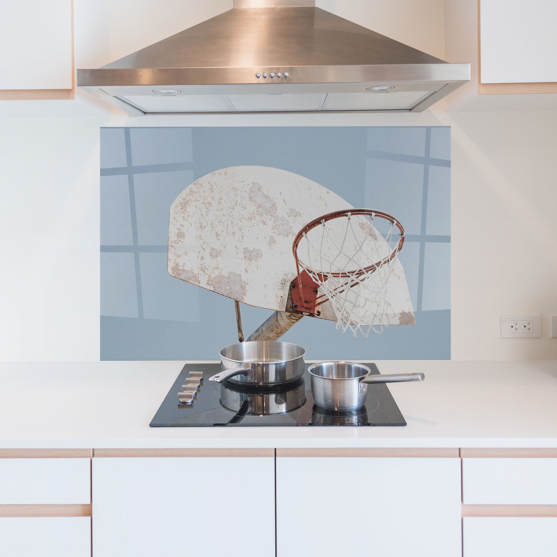 Old Basketball Hoop mockup 5