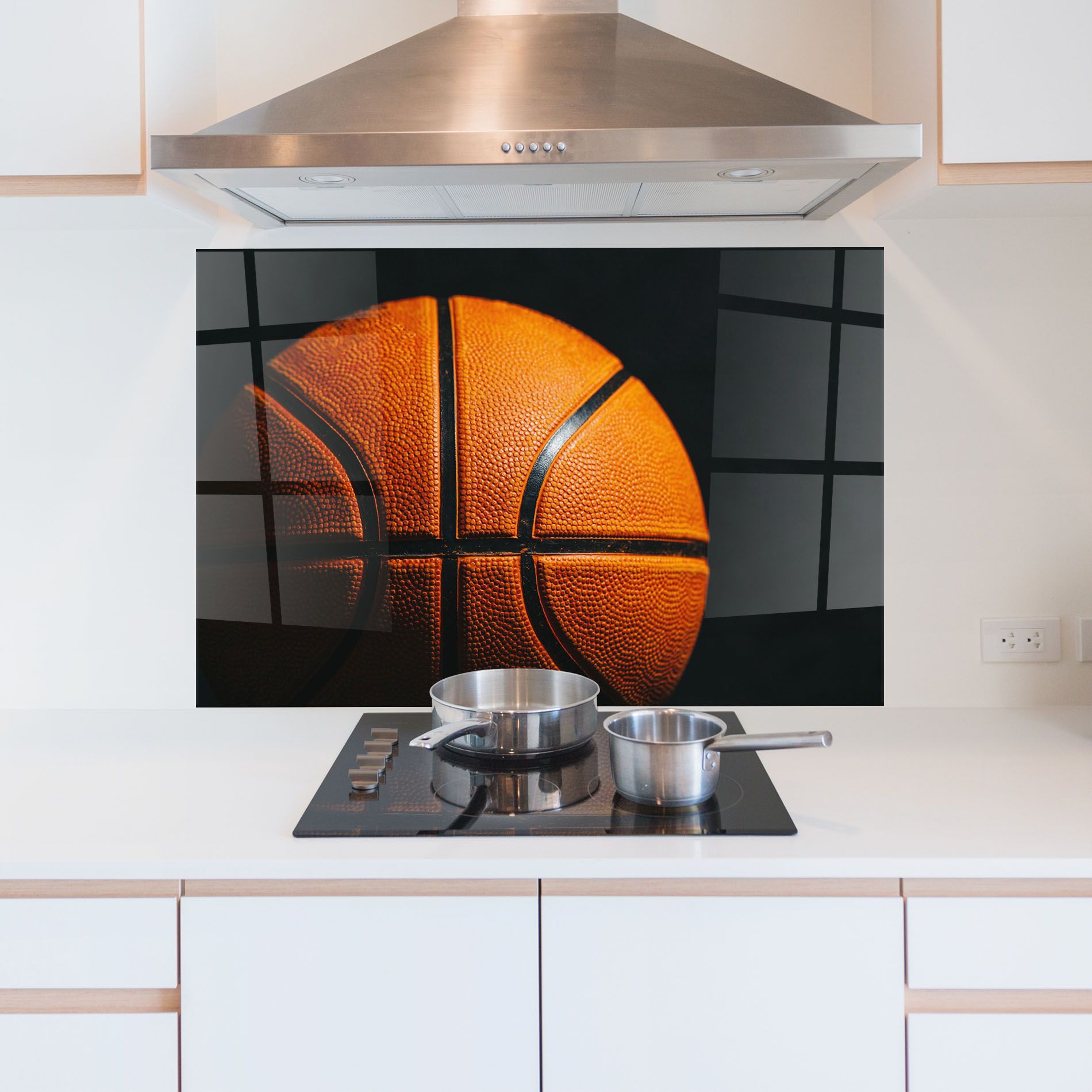 Orange Basketball mockup 5