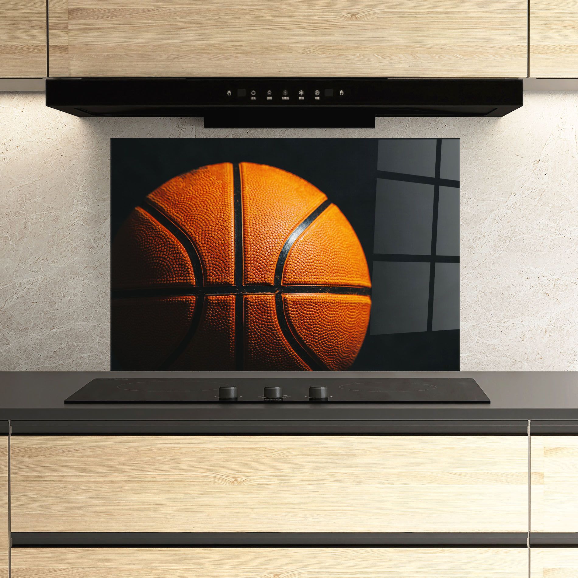 Orange Basketball mockup 3