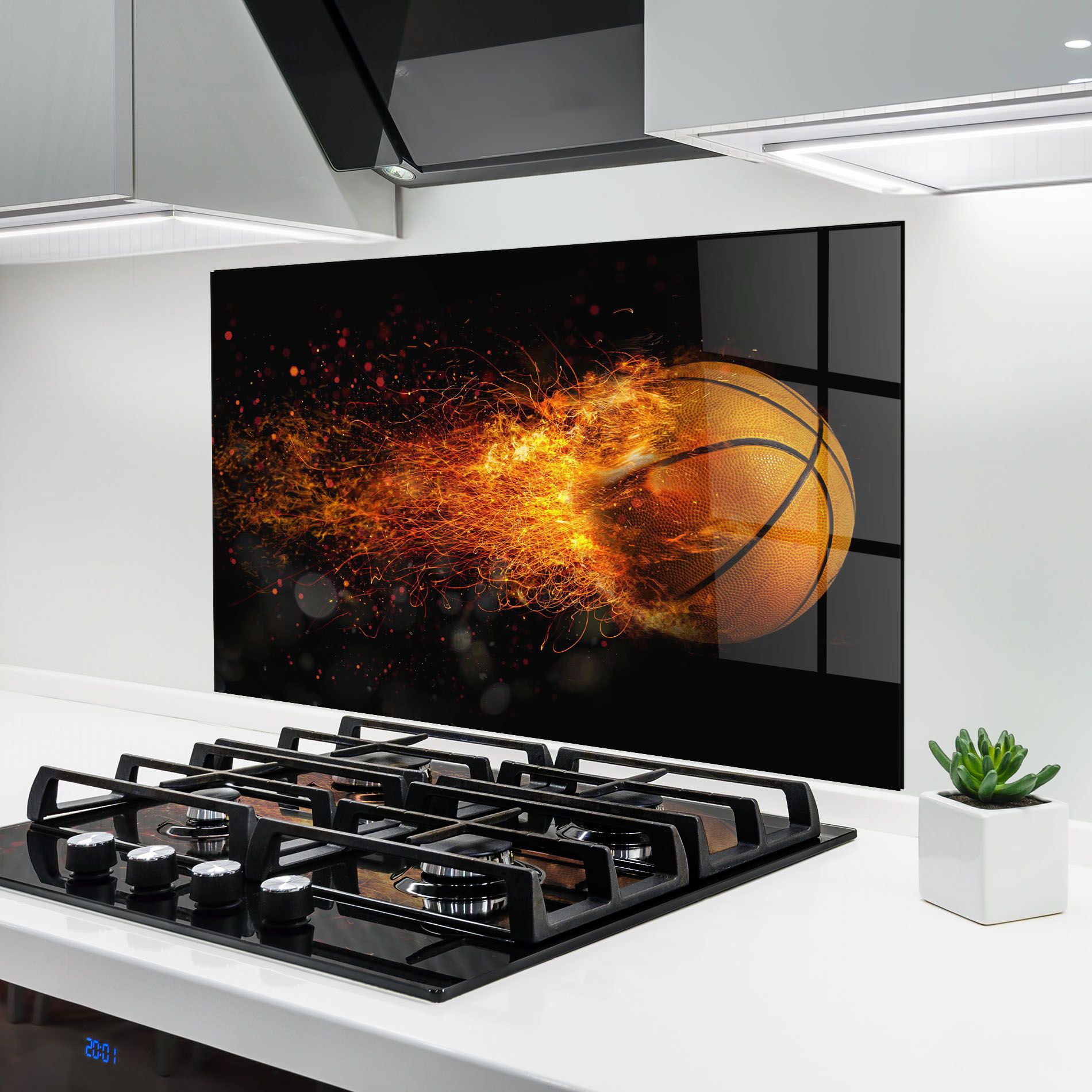 Basket Ball Flame mockup 6