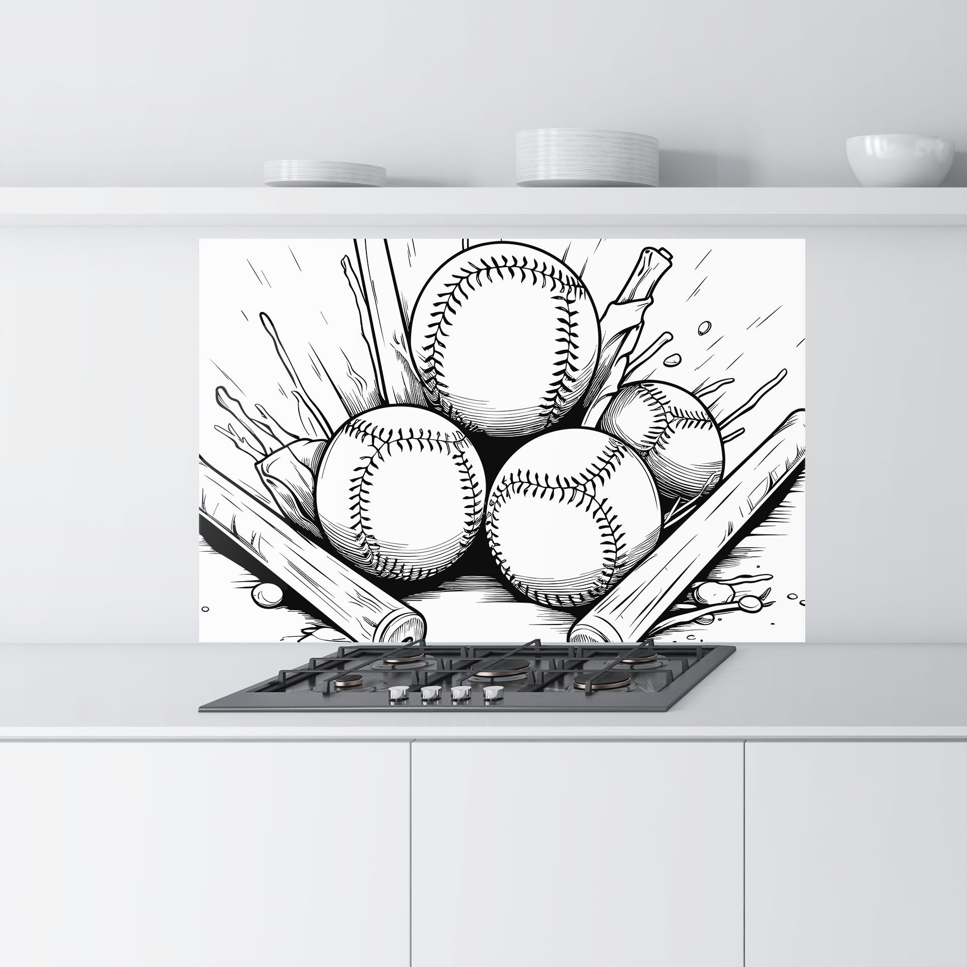 Big Baseball Ball mockup 9