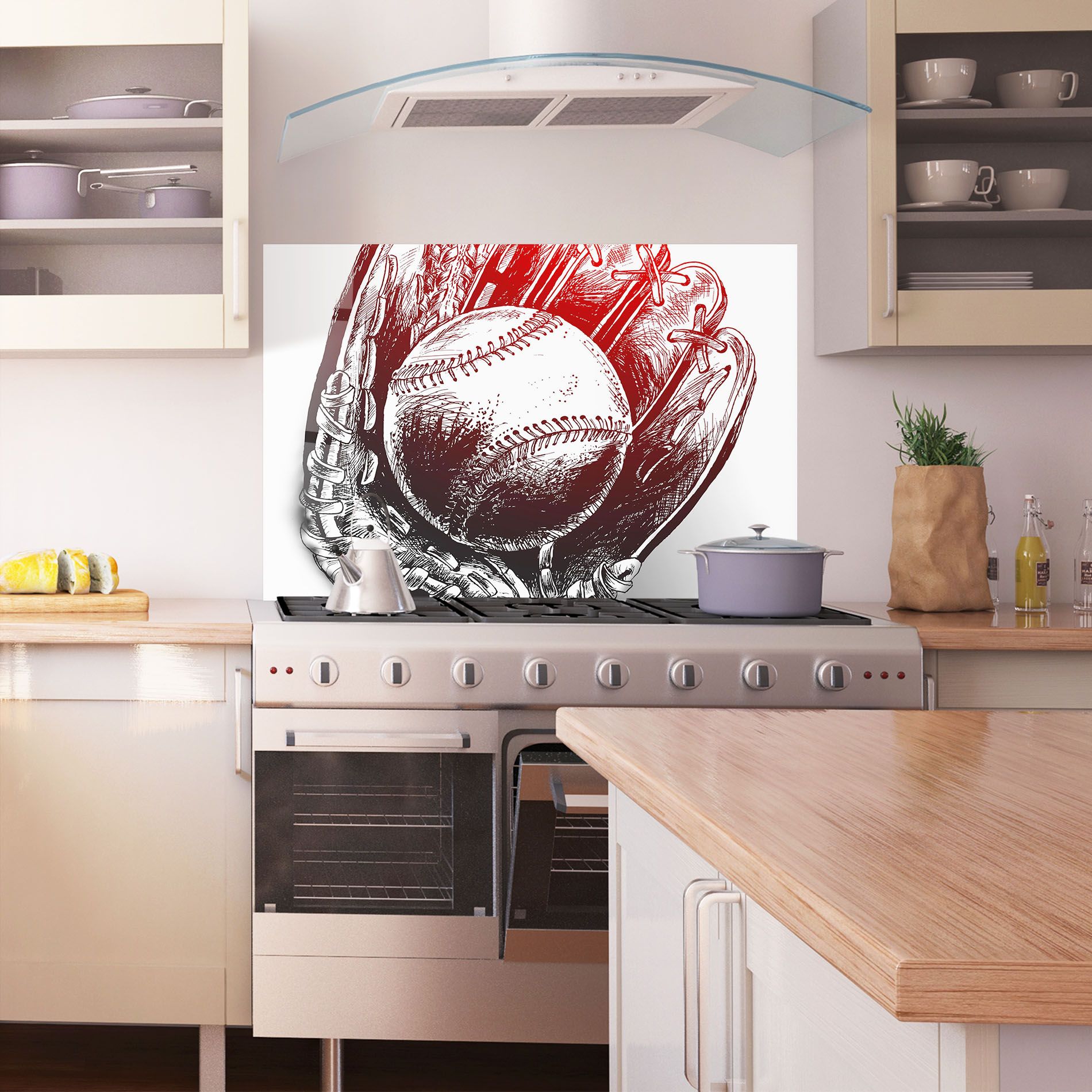 Baseball Glove Art mockup 1