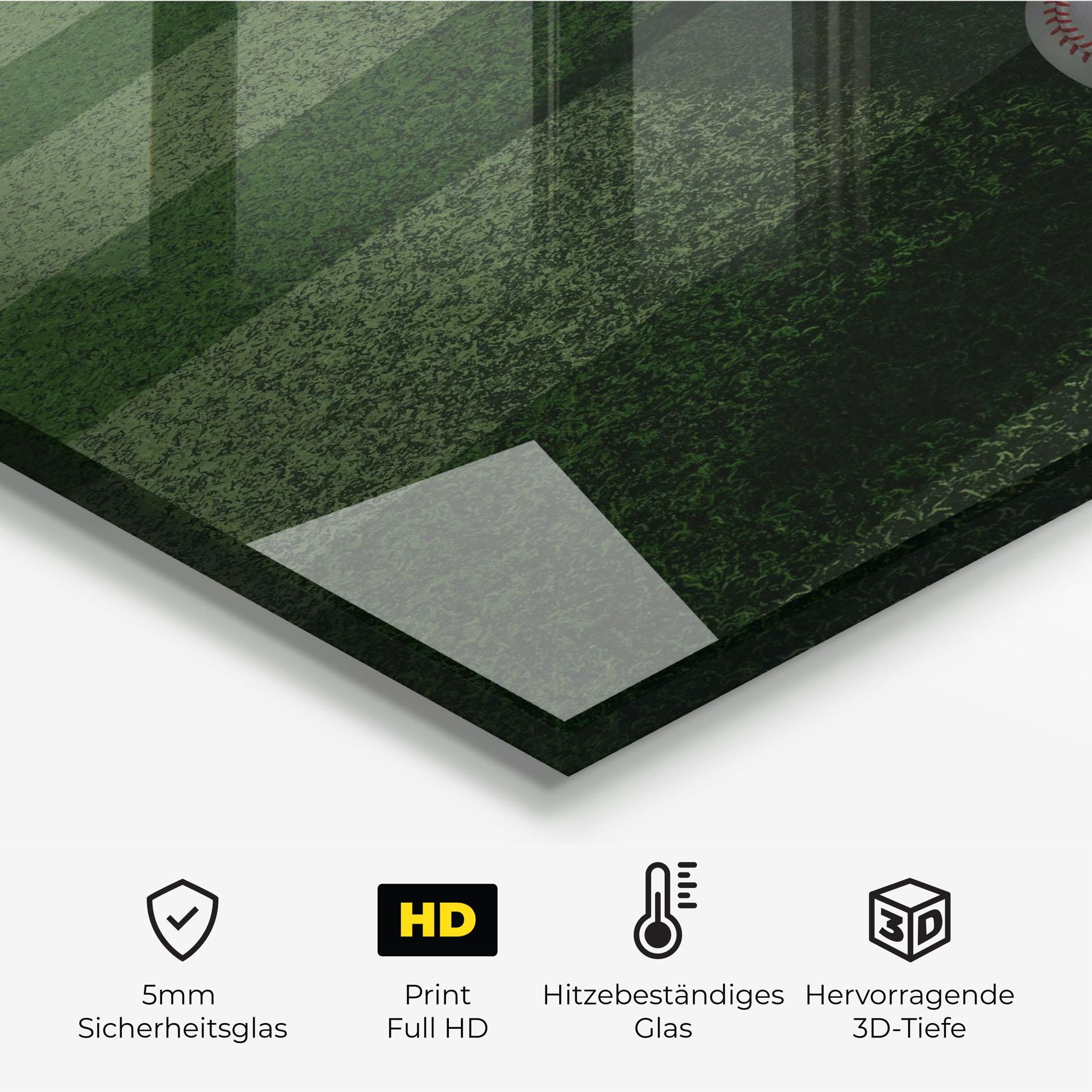 Baseball Balls On Grass mockup 2