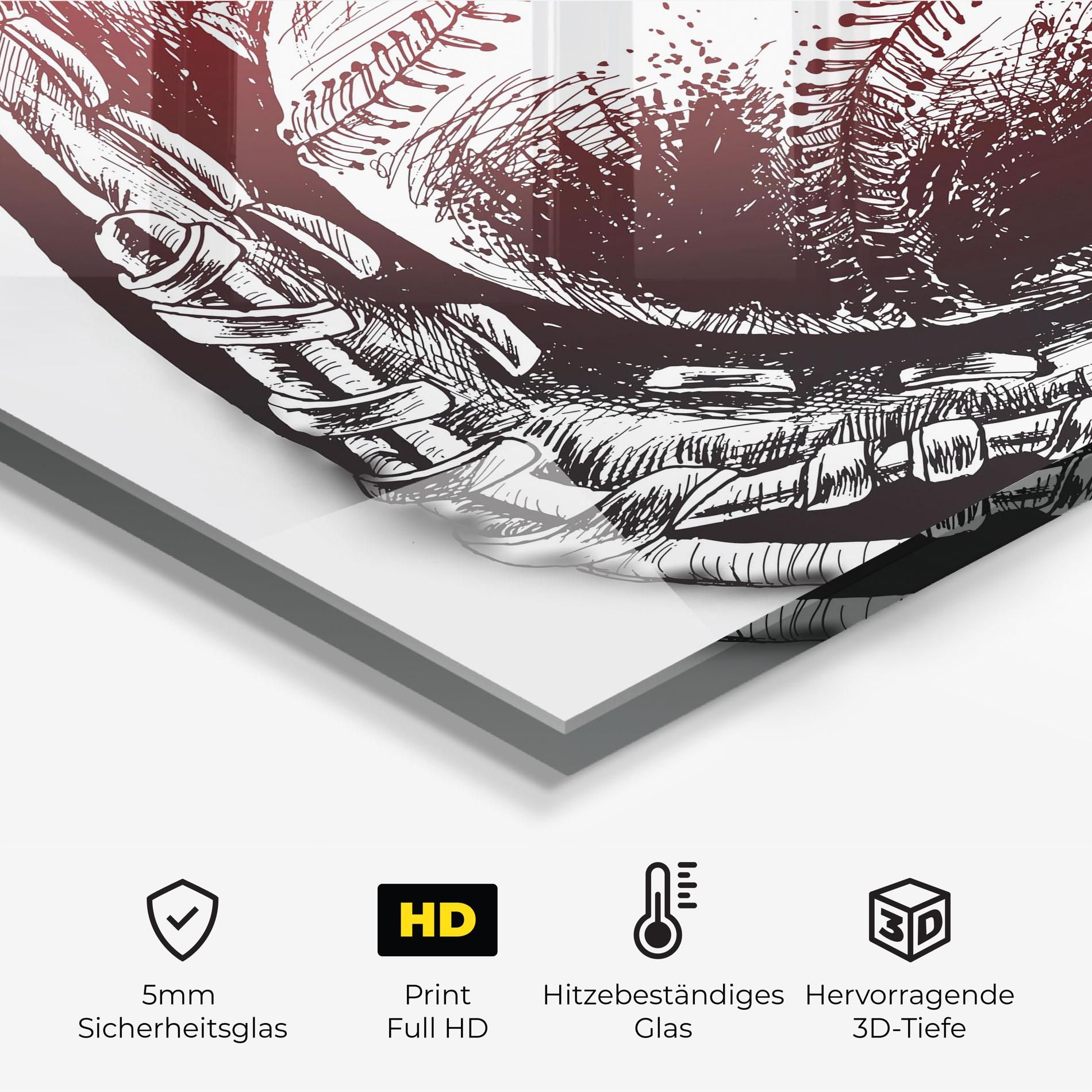 Baseball Glove Art mockup 2