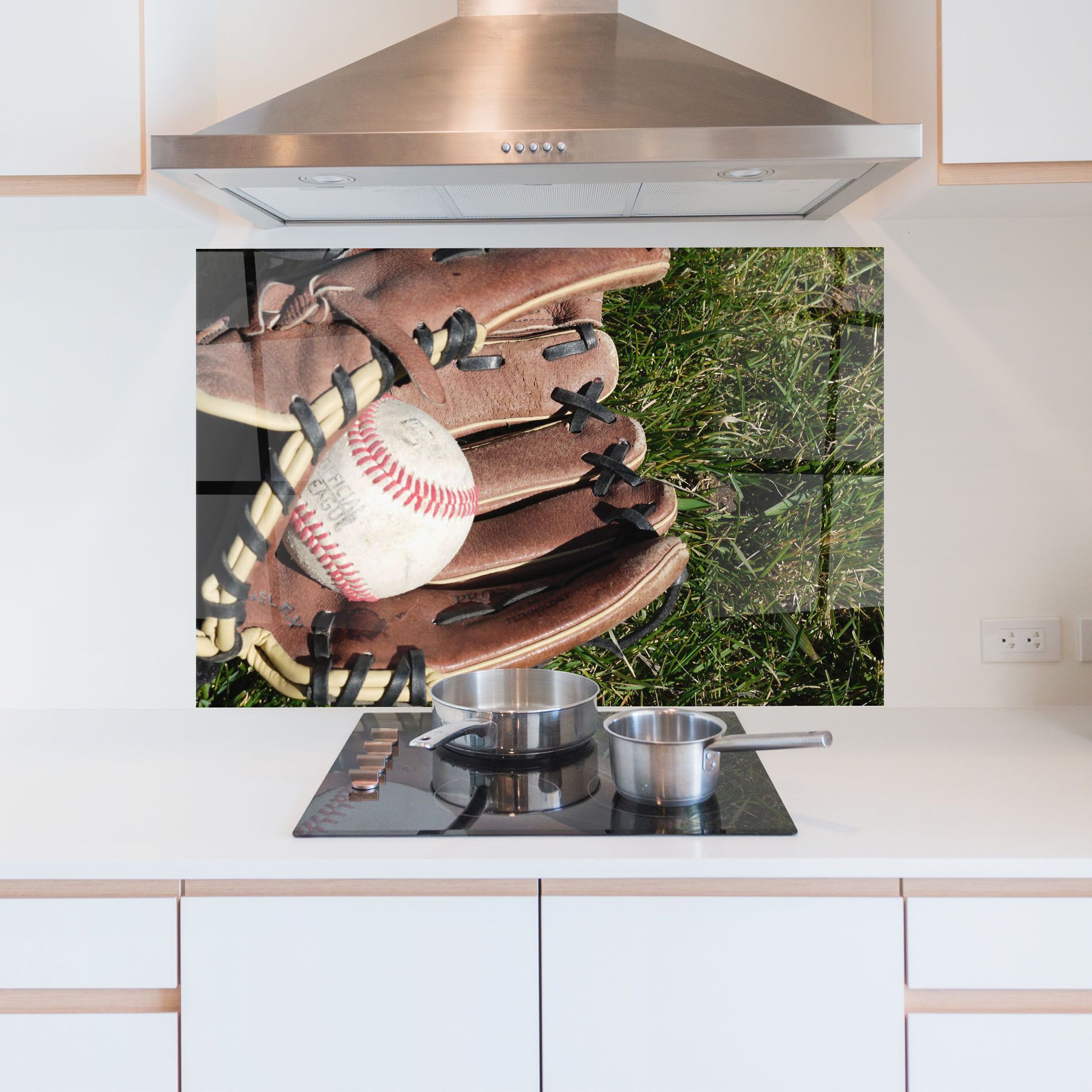 Brown Baseball Glove mockup 5