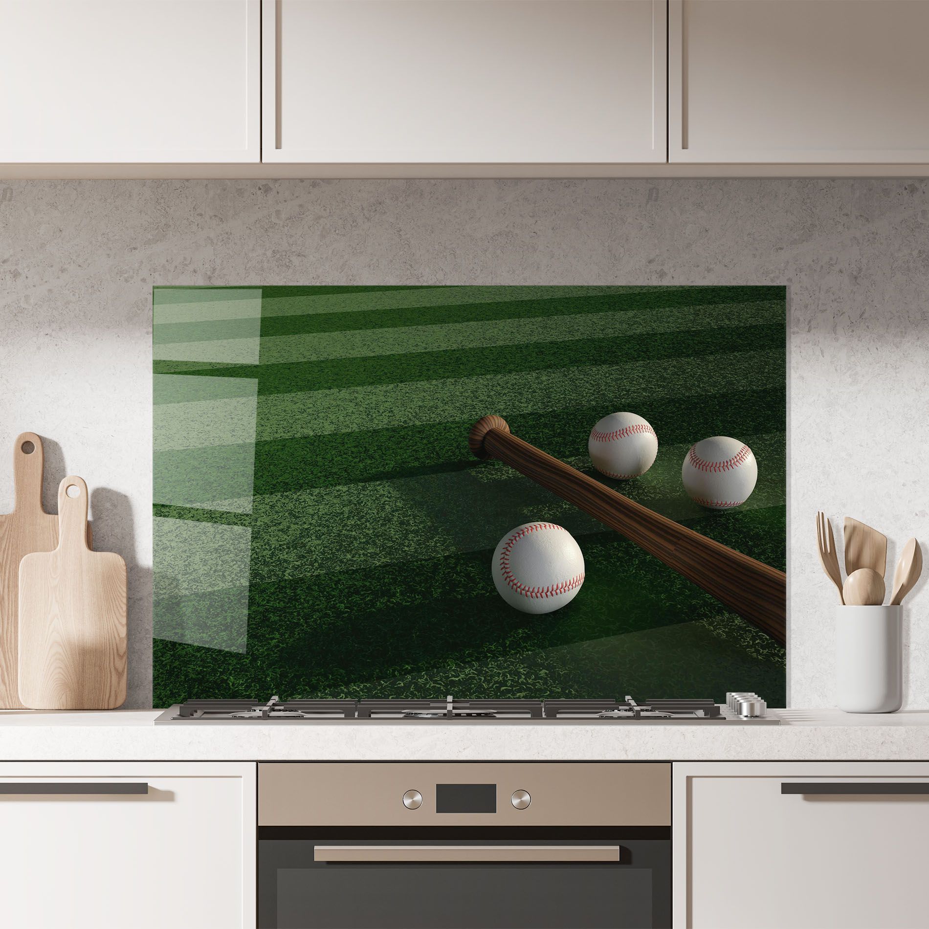 Baseball Balls On Grass mockup 7