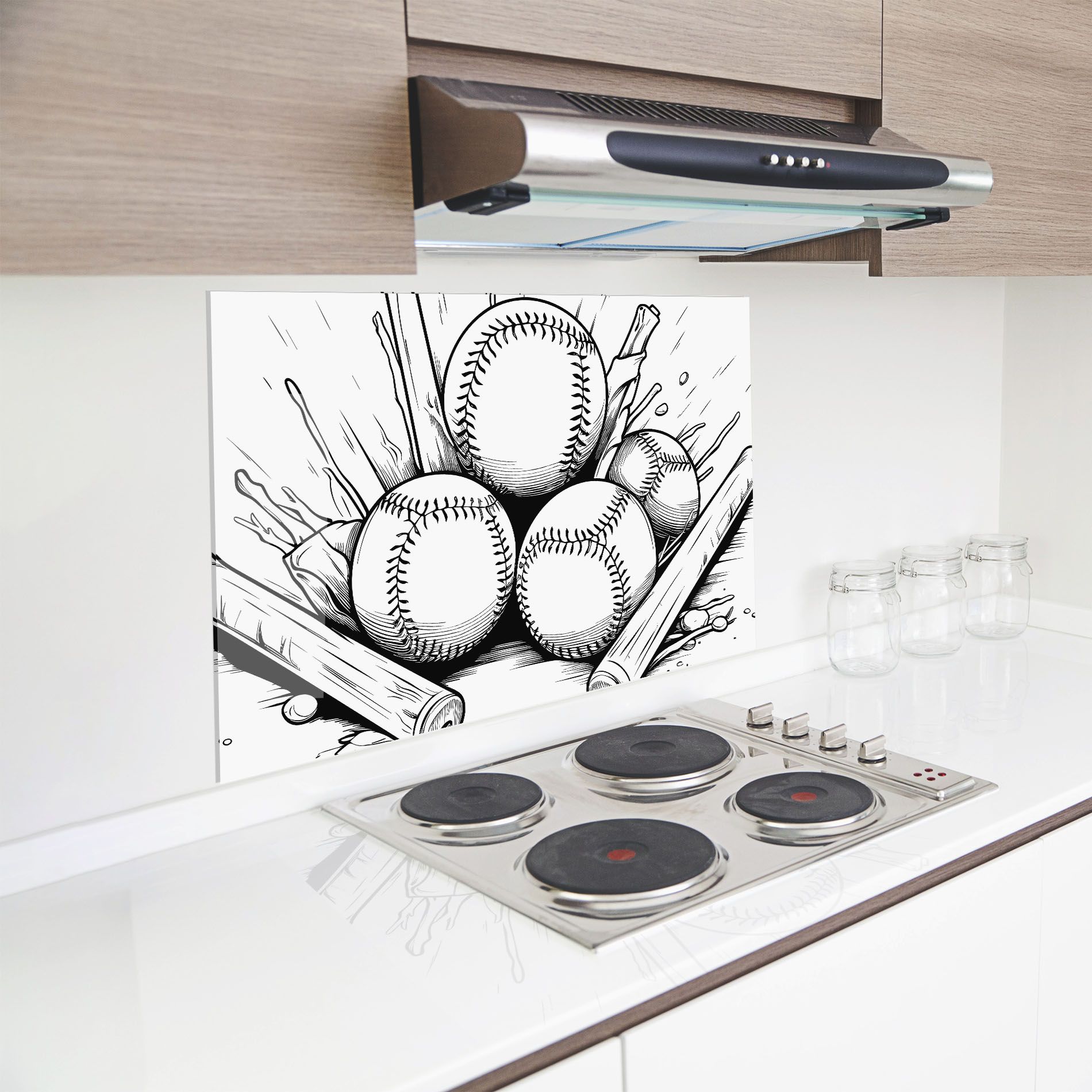 Big Baseball Ball mockup 8