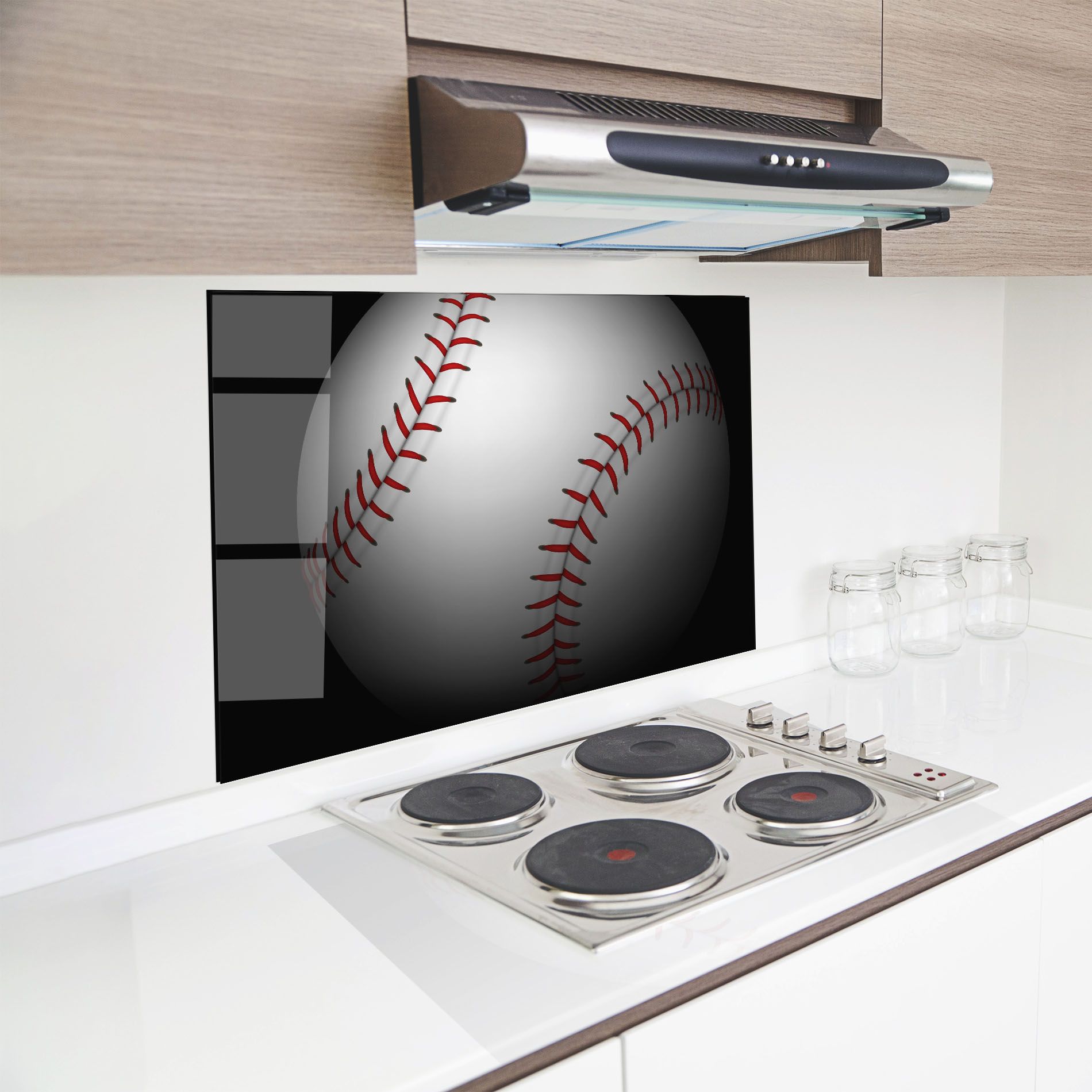 Close Up Baseball mockup 8