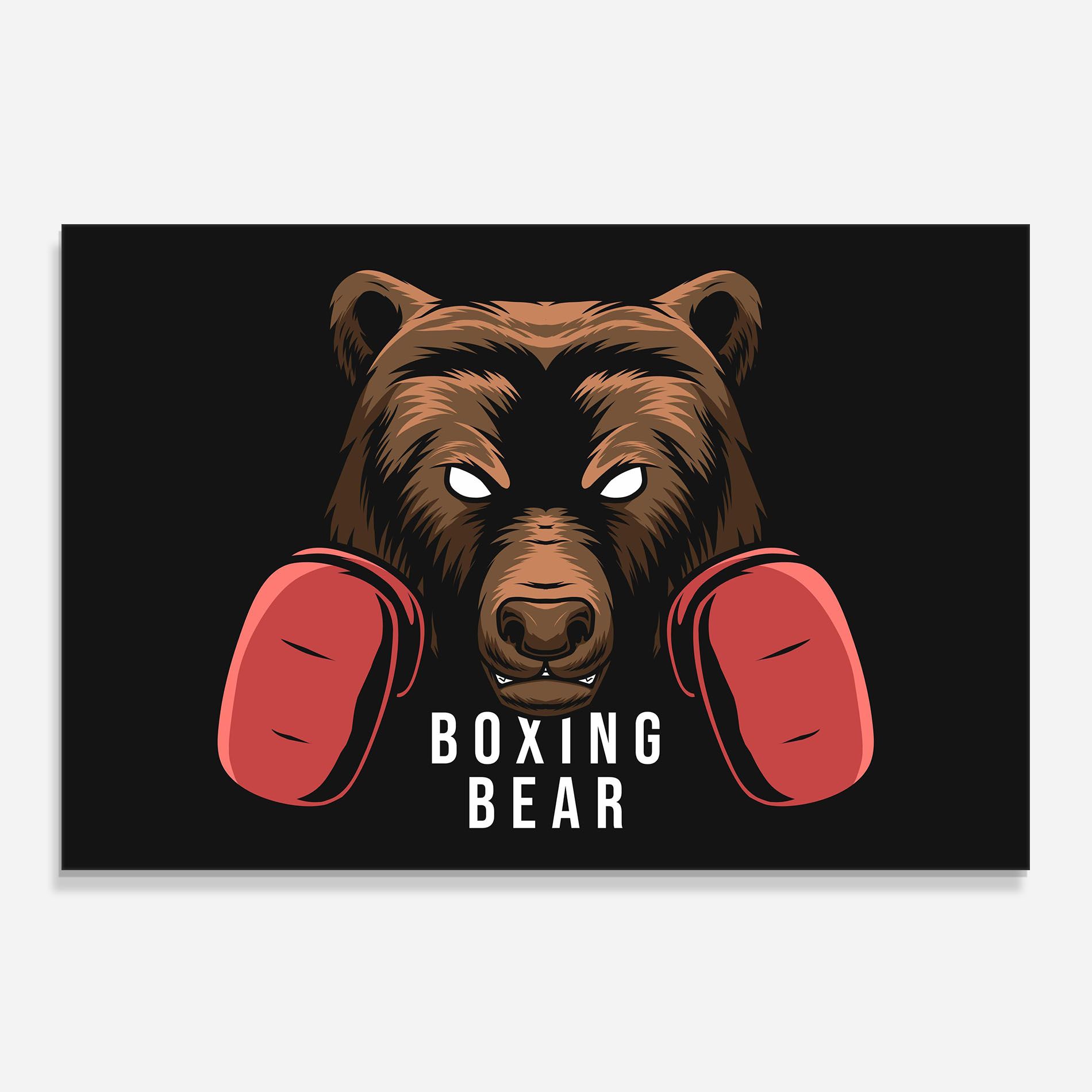 Boxing Bear mockup 0