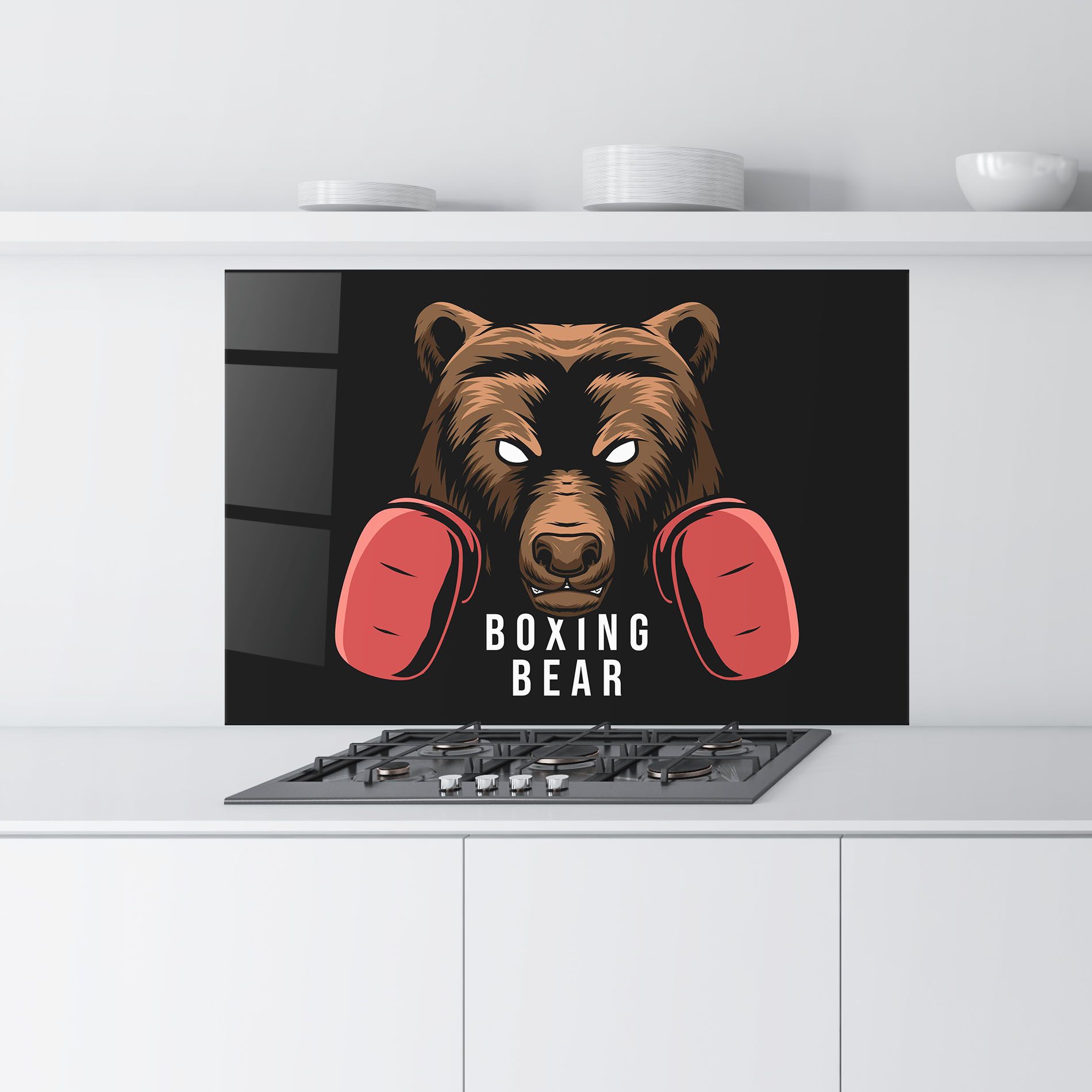 Boxing Bear mockup 9