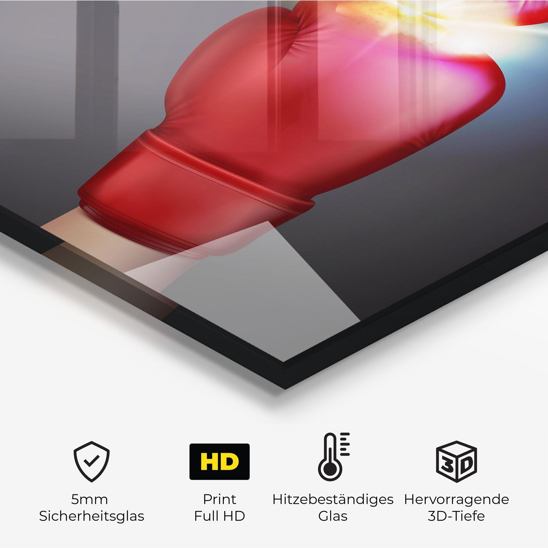 Küchenrückwand Glas Box Explosion mockup 2