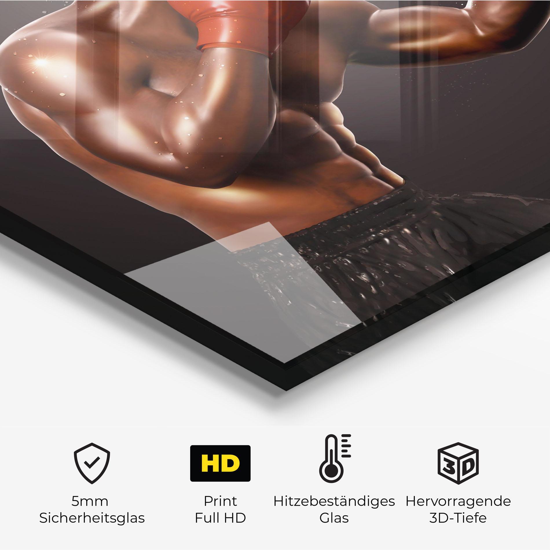 Küchenrückwand Glas Strong Box mockup 2