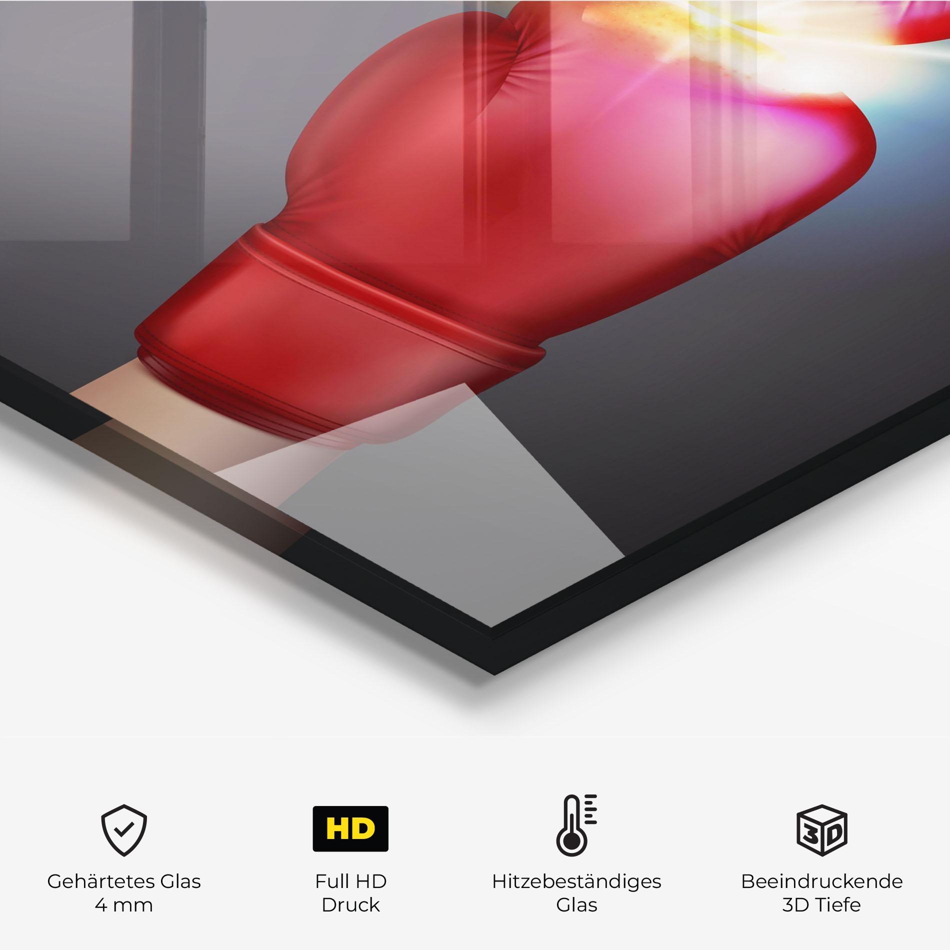 Küchenrückwand Glas Box Explosion mockup 2