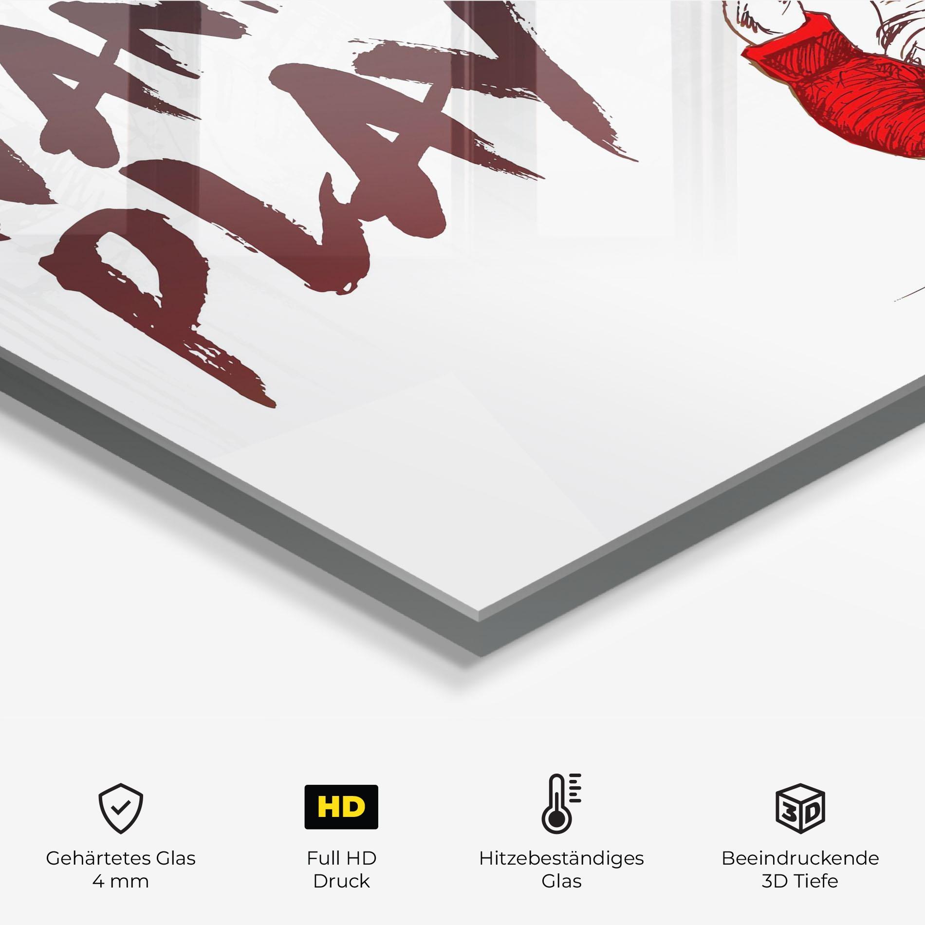 Küchenrückwand Glas Wanna Play Box mockup 2