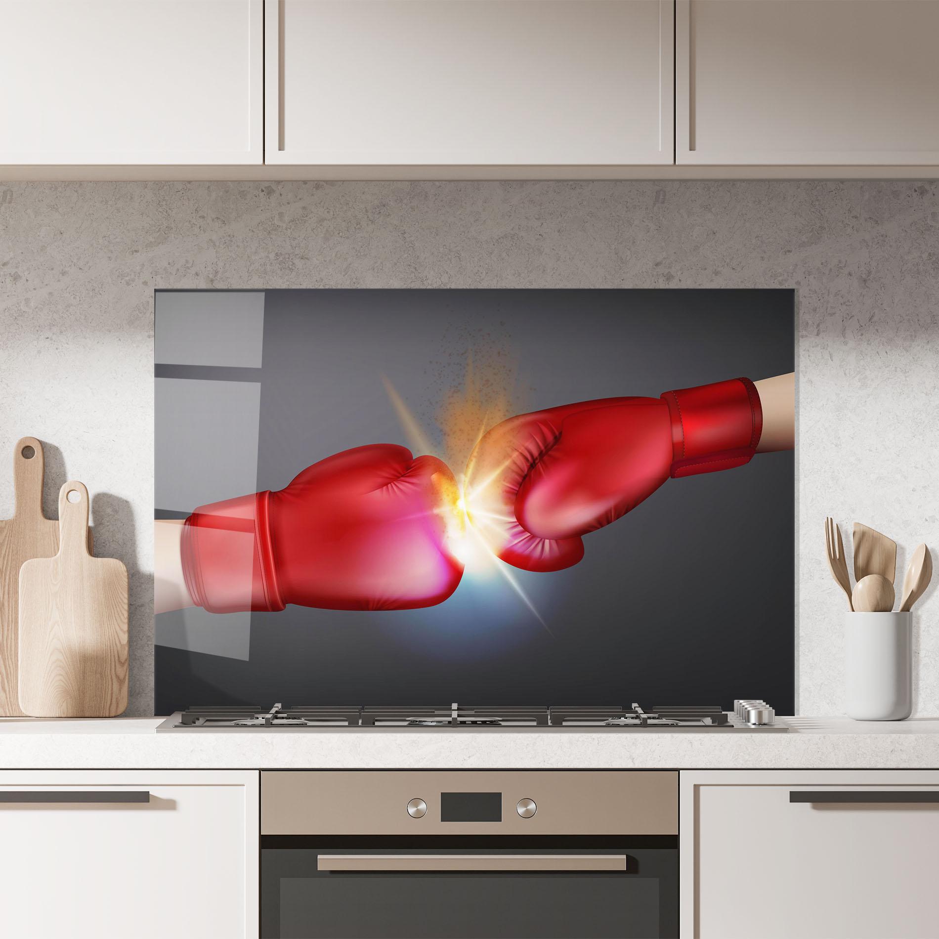 Küchenrückwand Glas Box Explosion mockup 7