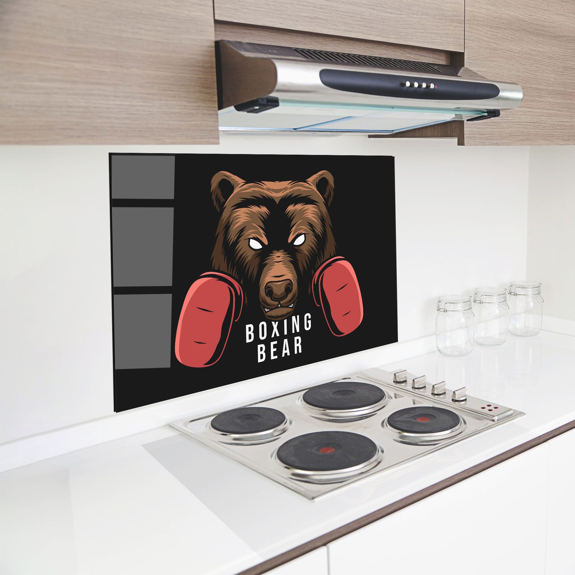 Boxing Bear mockup 8