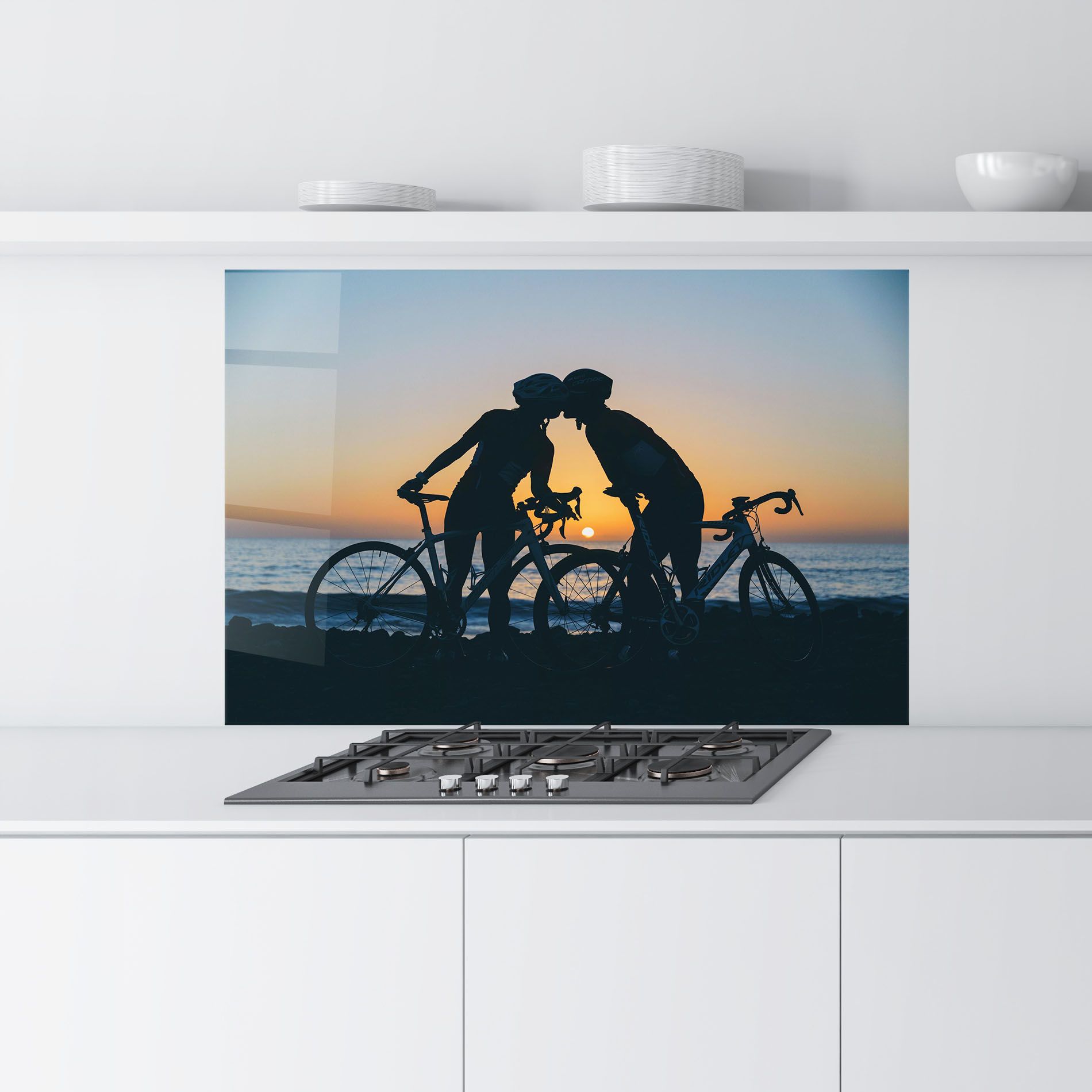 Bike Couple Kissing mockup 9