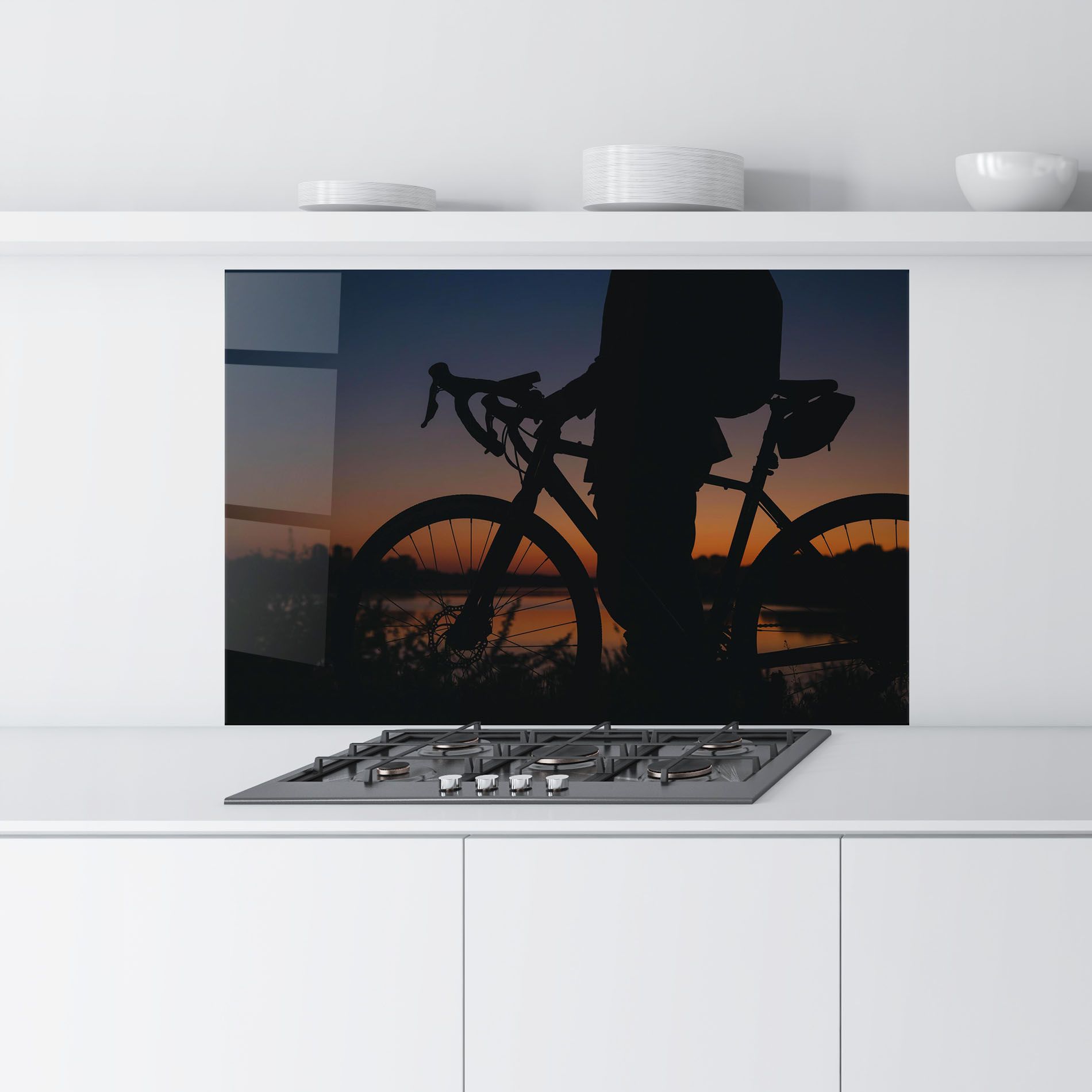 Bike Near Lake mockup 9