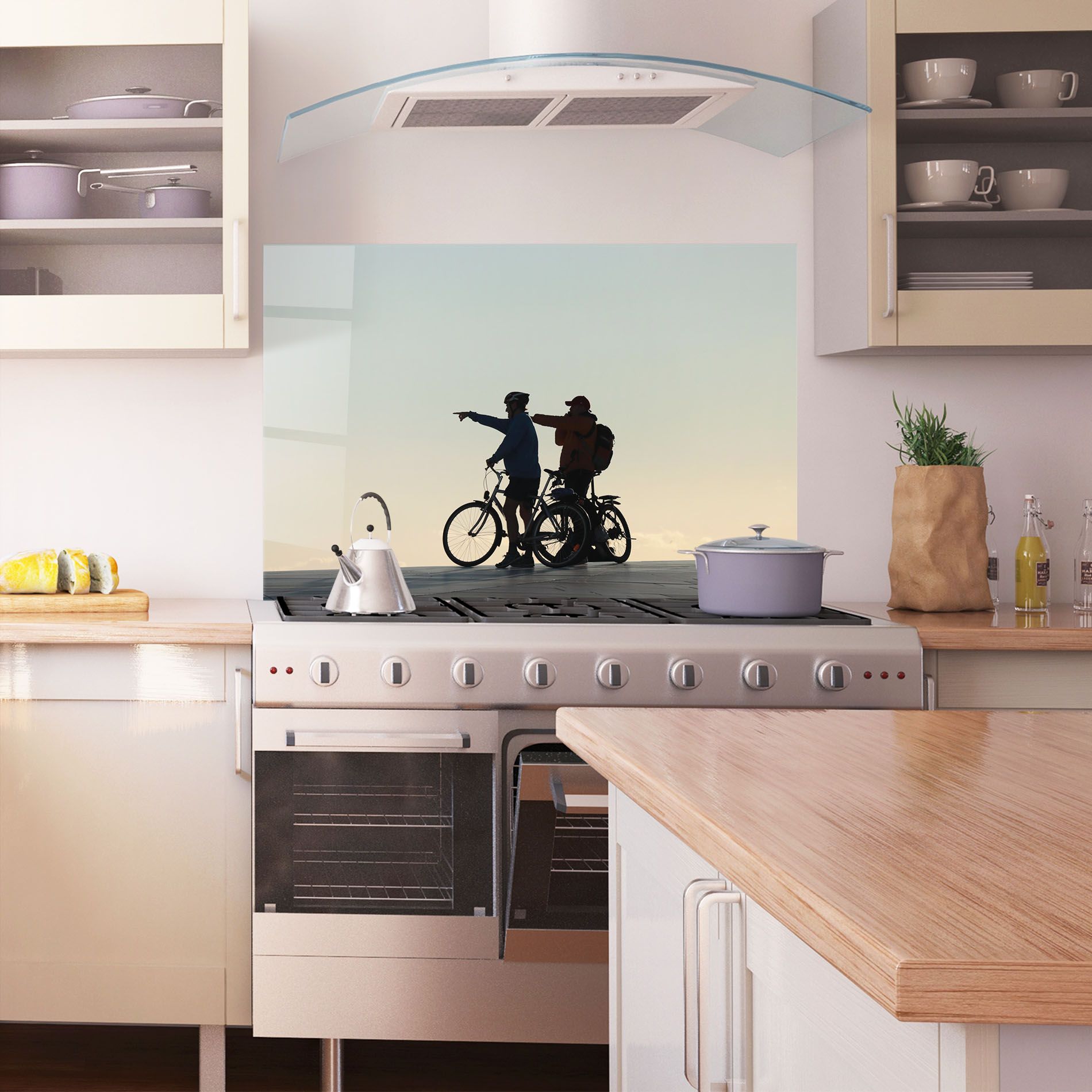 Bike Pointing Shilouette mockup 1