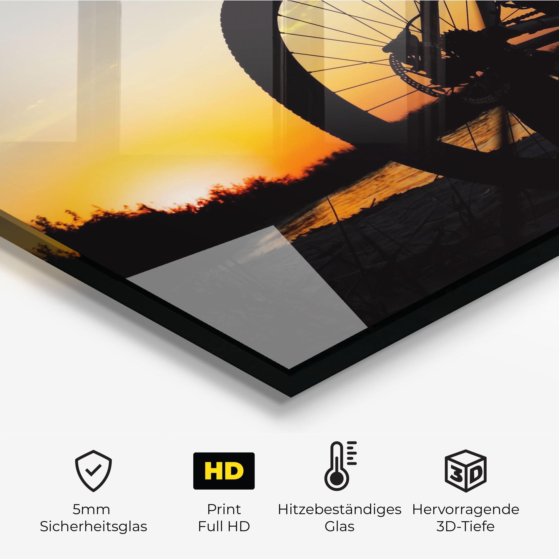 Beach Bike Silhouette mockup 2