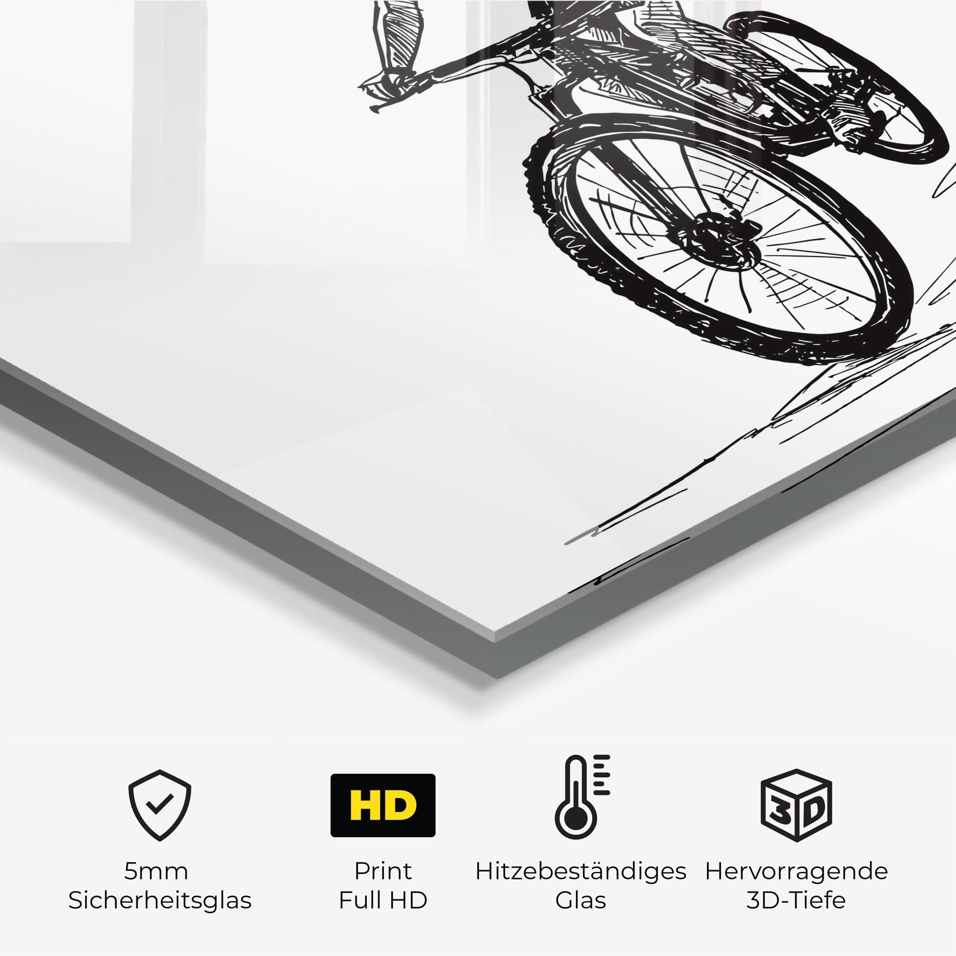 Bike Couple Line mockup 2