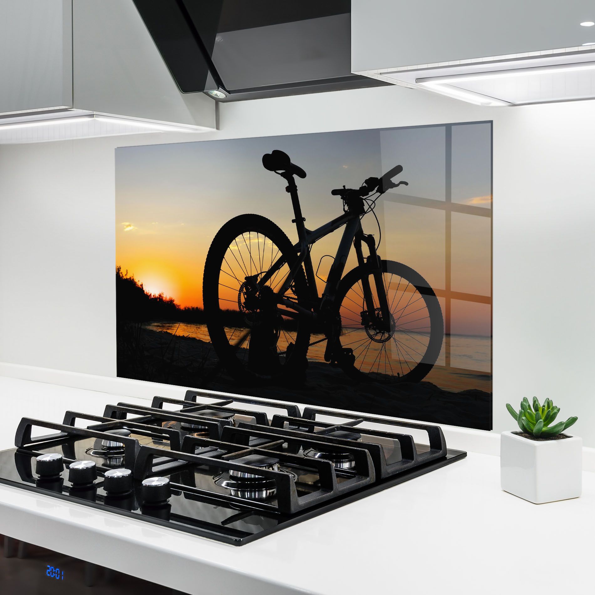 Beach Bike Silhouette mockup 6