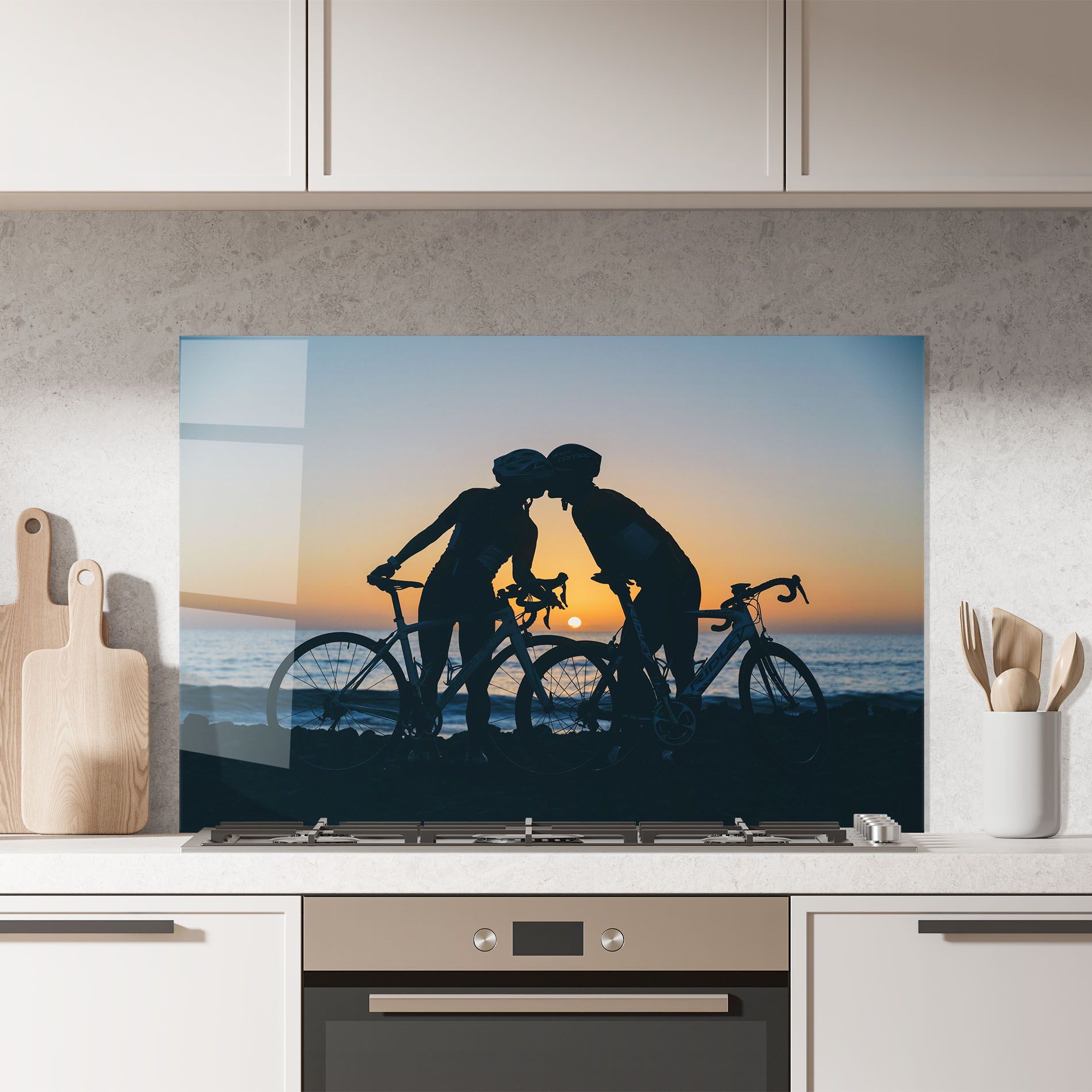 Bike Couple Kissing mockup 7