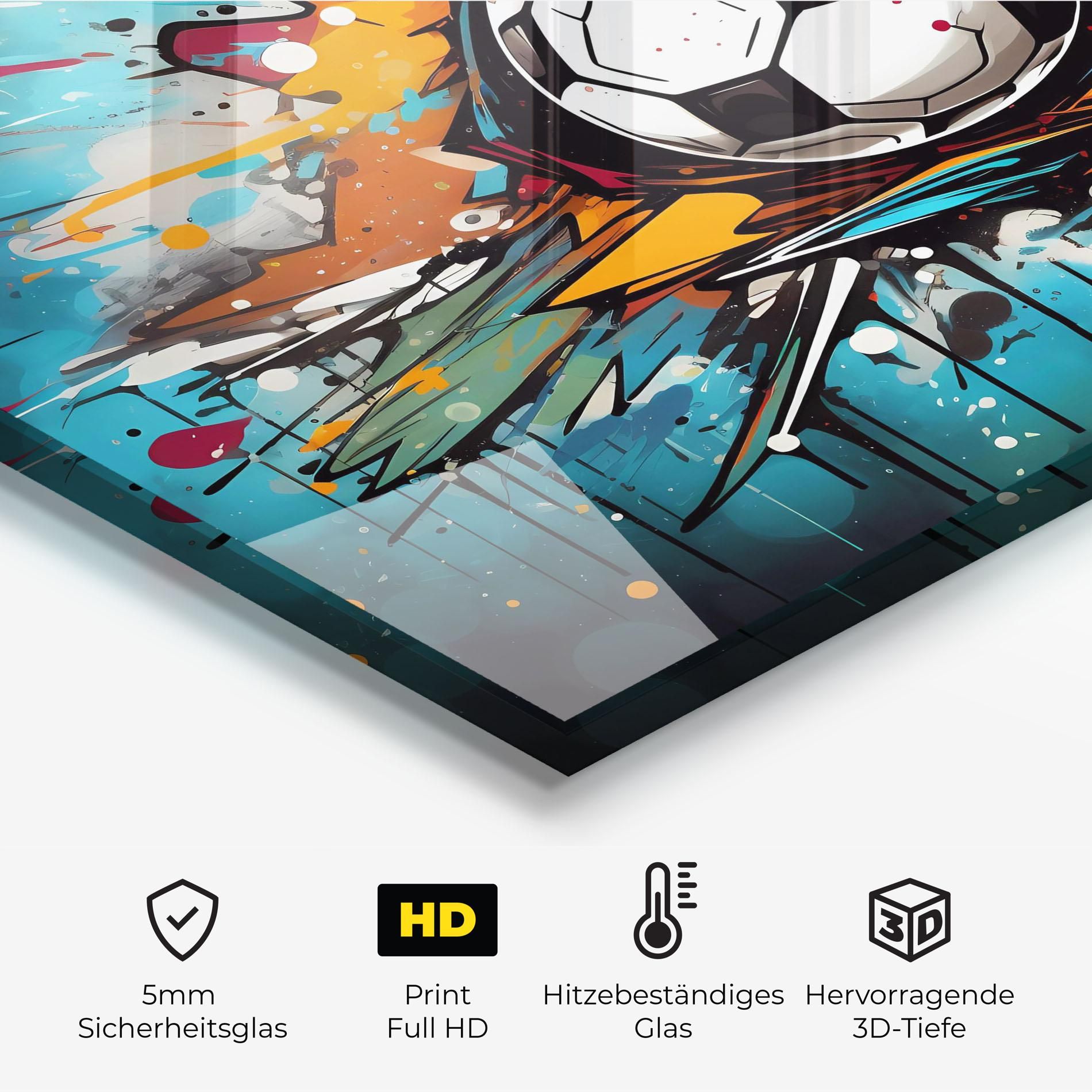 Football Graffiti Style mockup 2