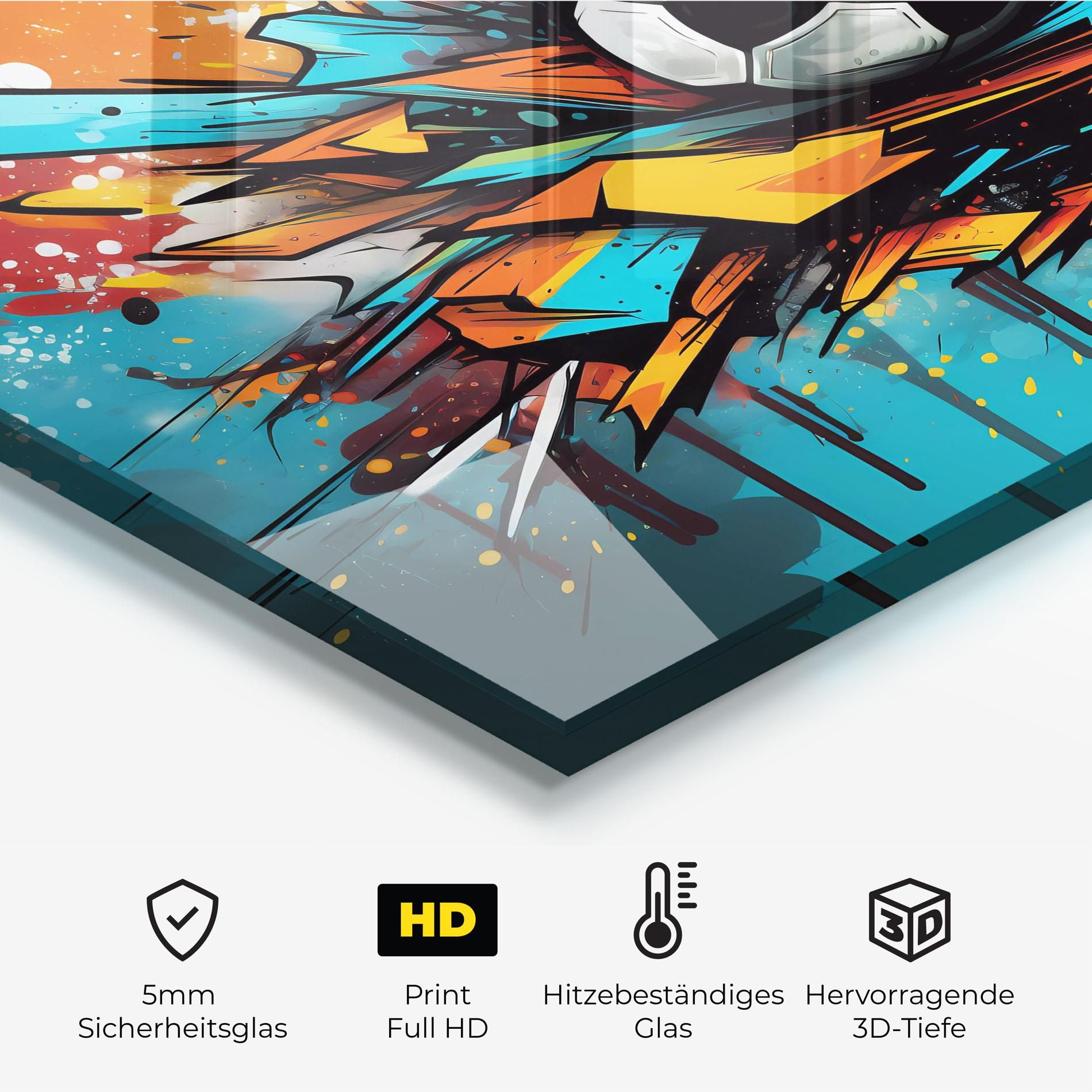 Graffiti Style Football mockup 2