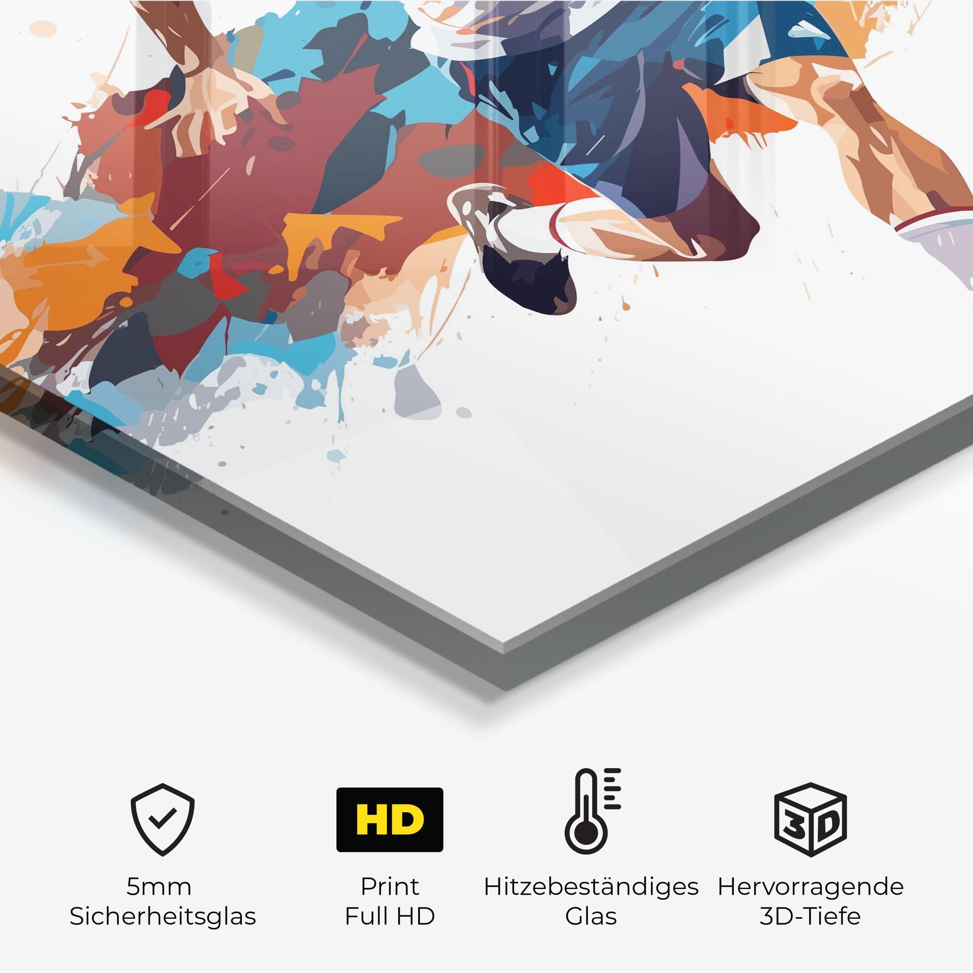 Grey Blue Football mockup 2