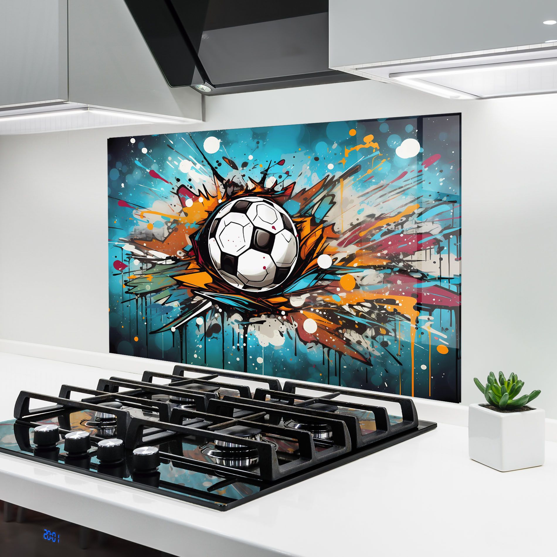 Football Graffiti Style mockup 6