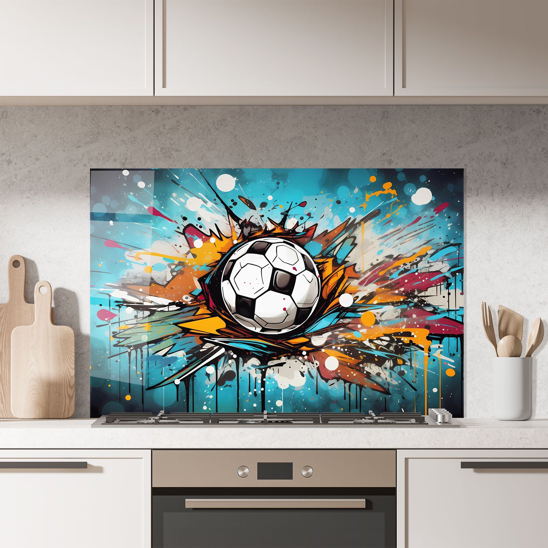 Football Graffiti Style mockup 7