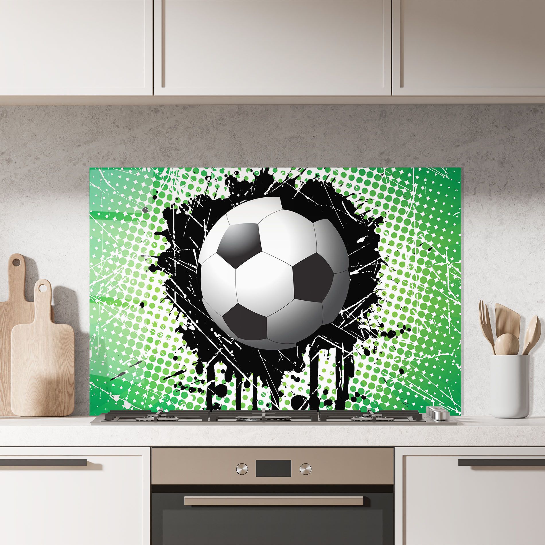 Green Black Football mockup 7