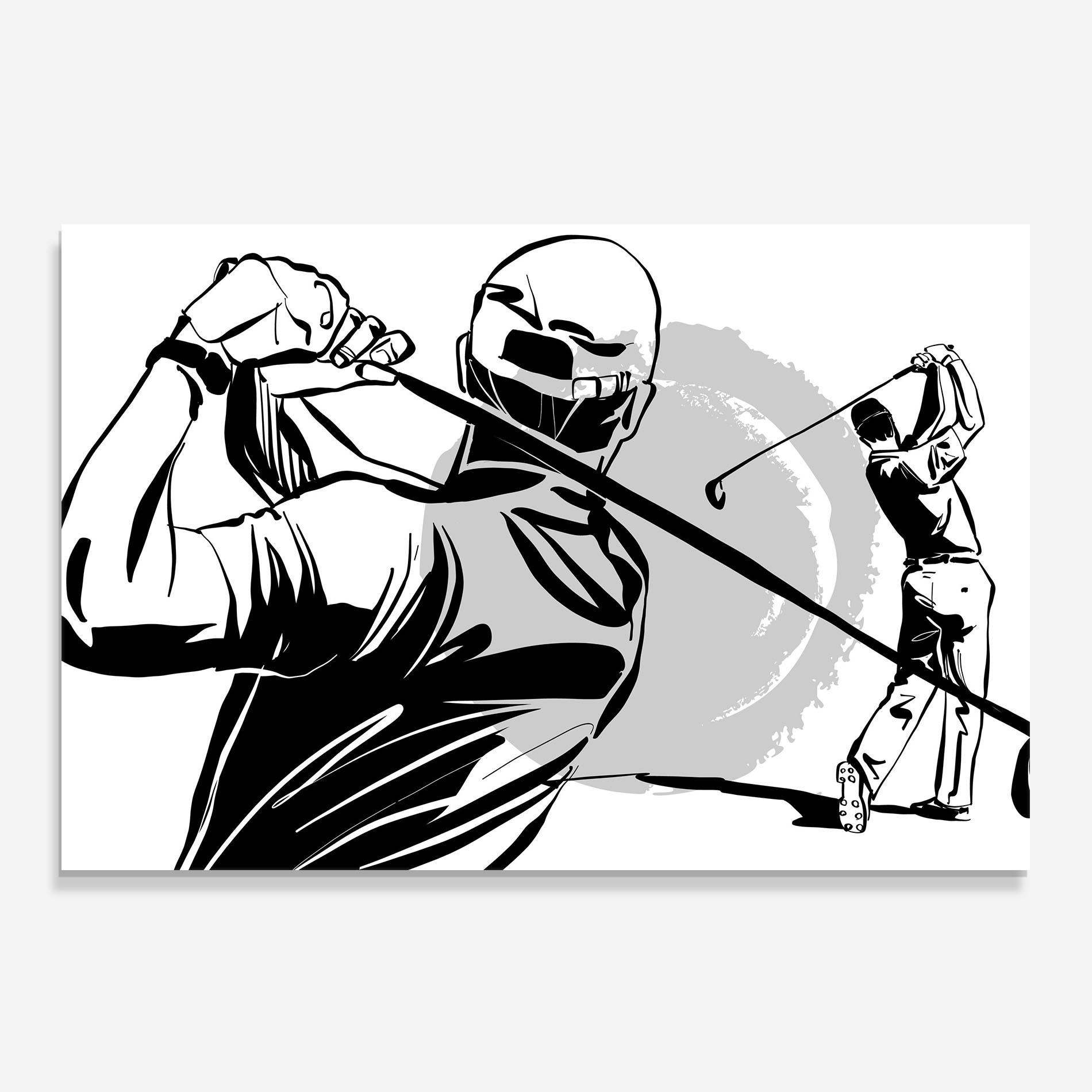 Küchenrückwand Glas Golf Two mockup 0