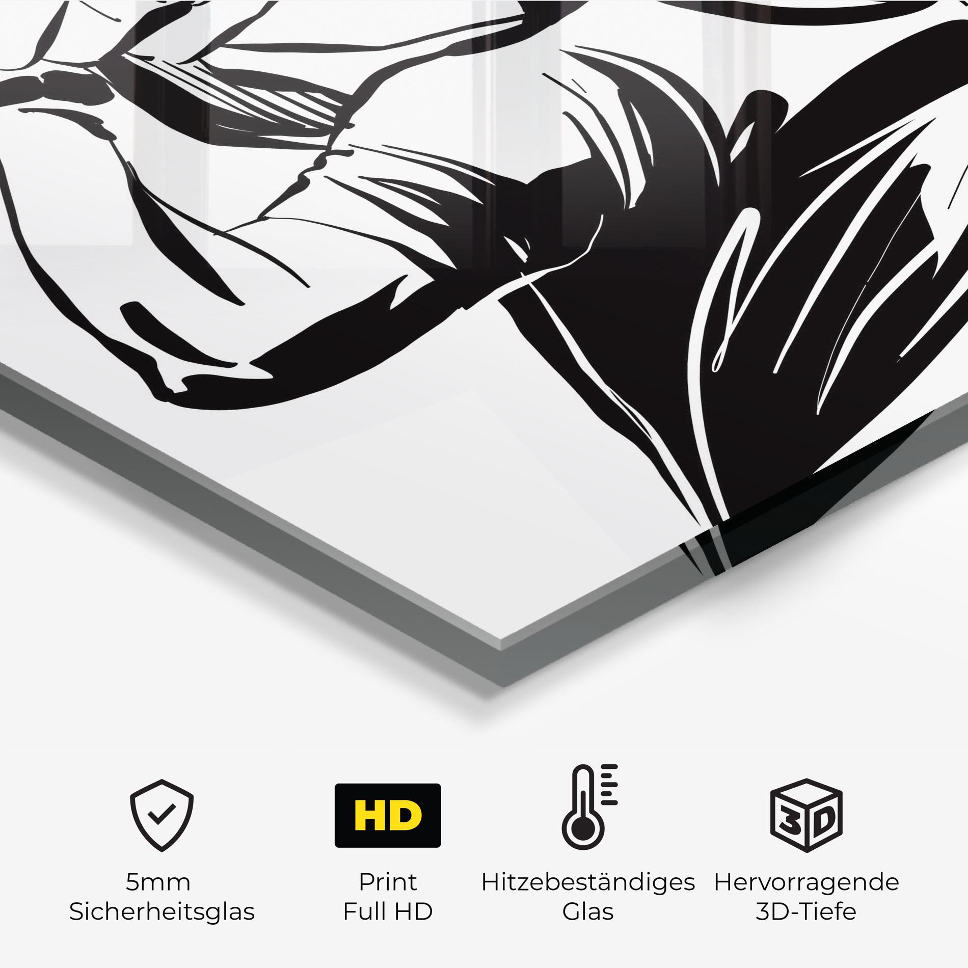 Küchenrückwand Glas Golf Back mockup 2