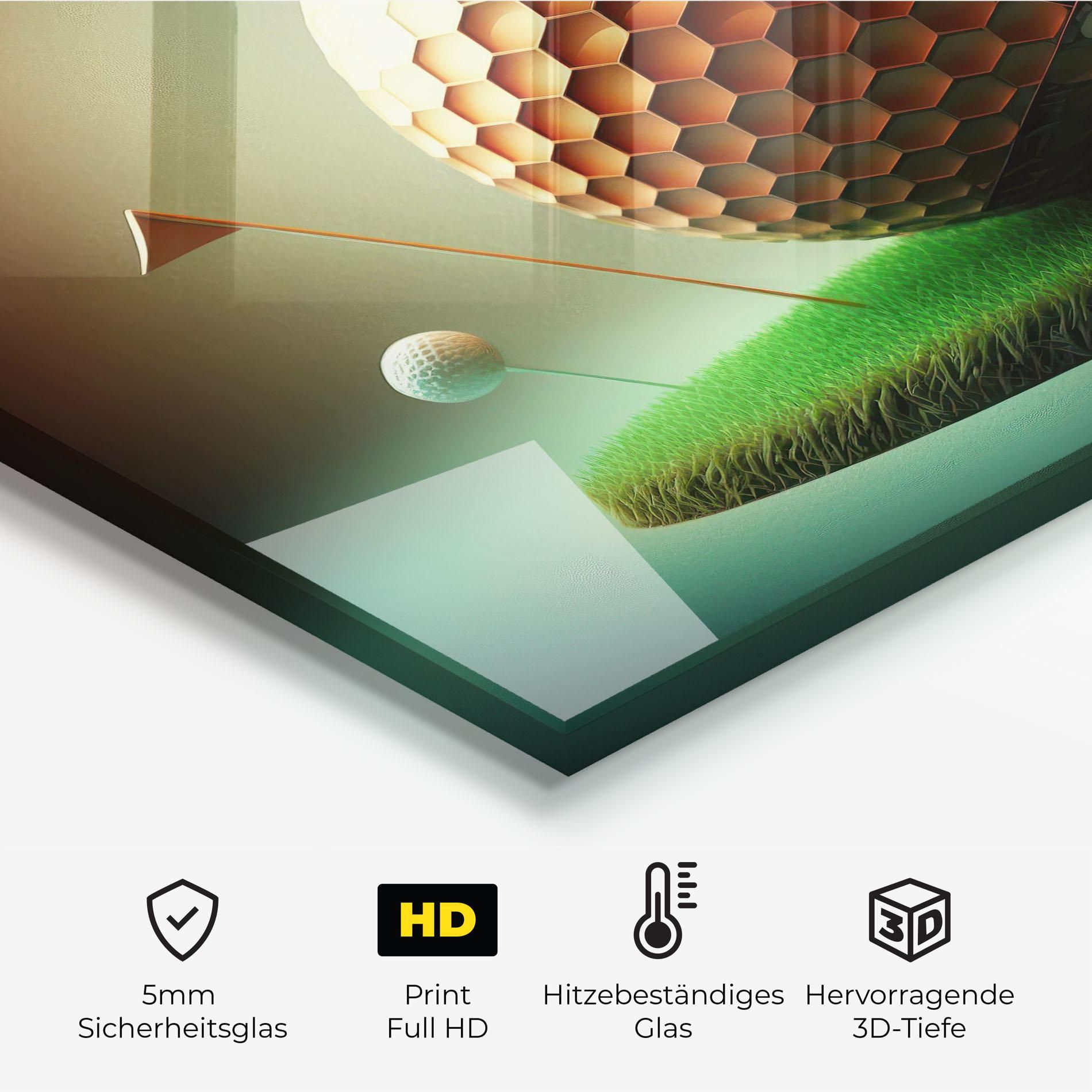 Golf Ball 3d Style mockup 2