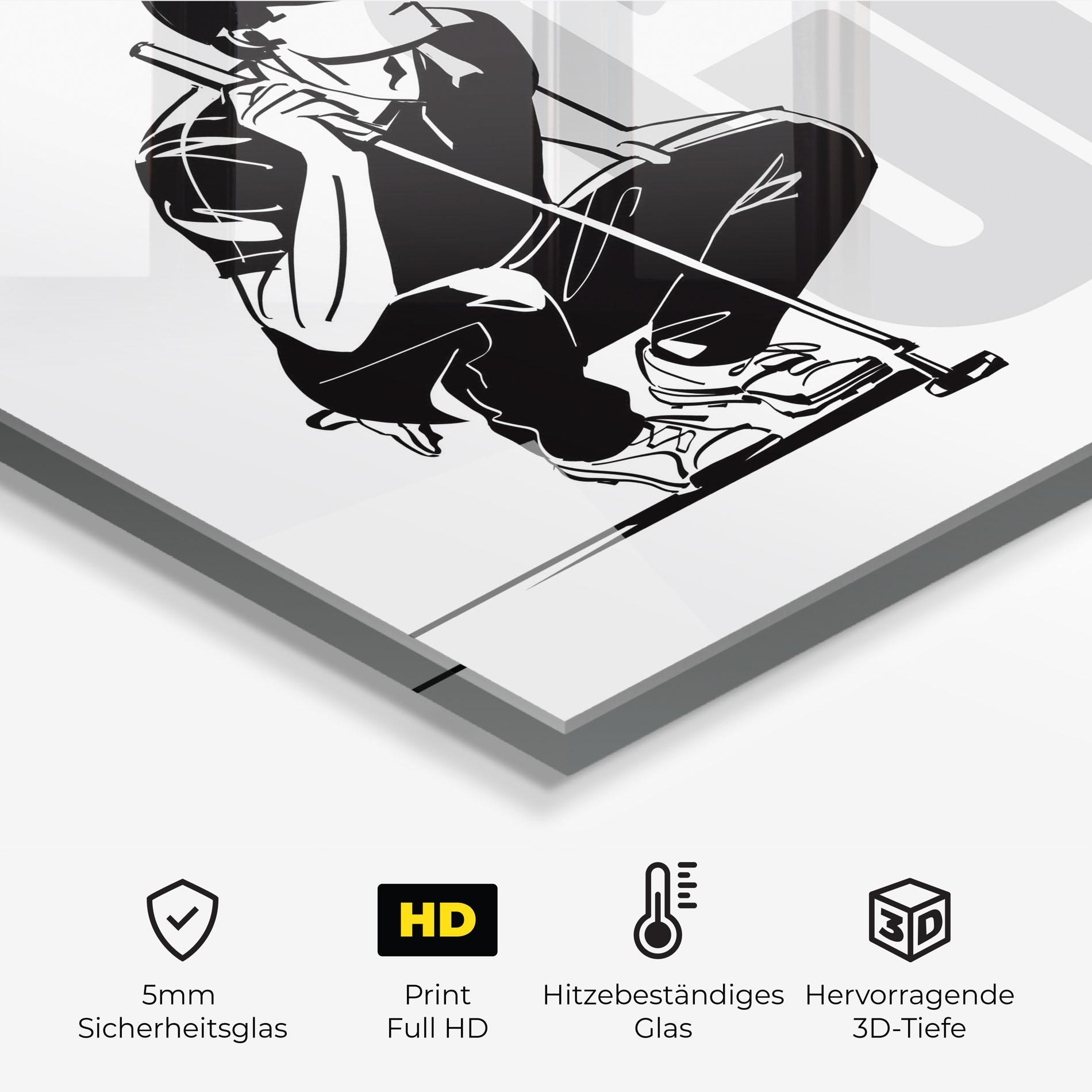 Küchenrückwand Glas Golf mockup 2