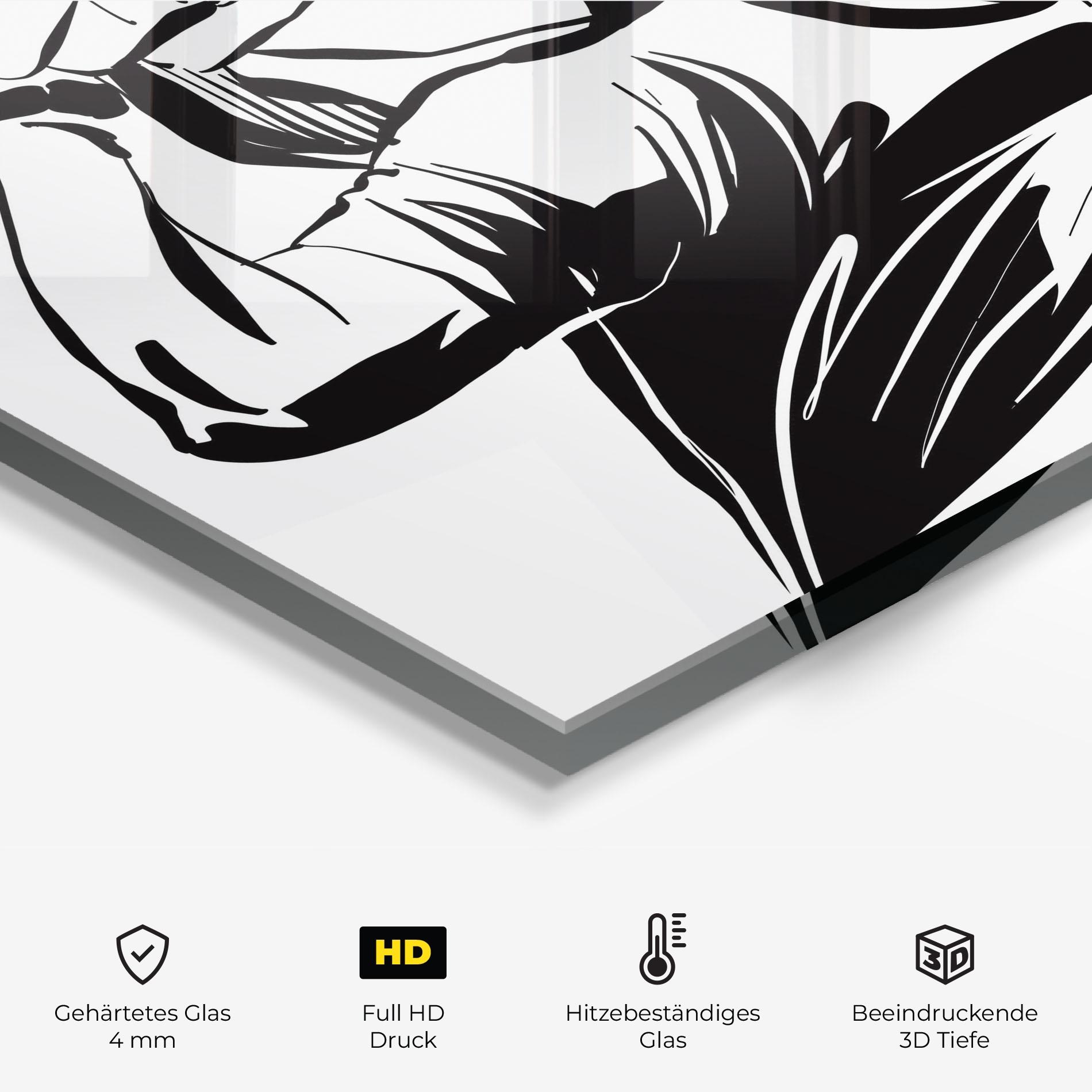 Küchenrückwand Glas Golf Back mockup 2