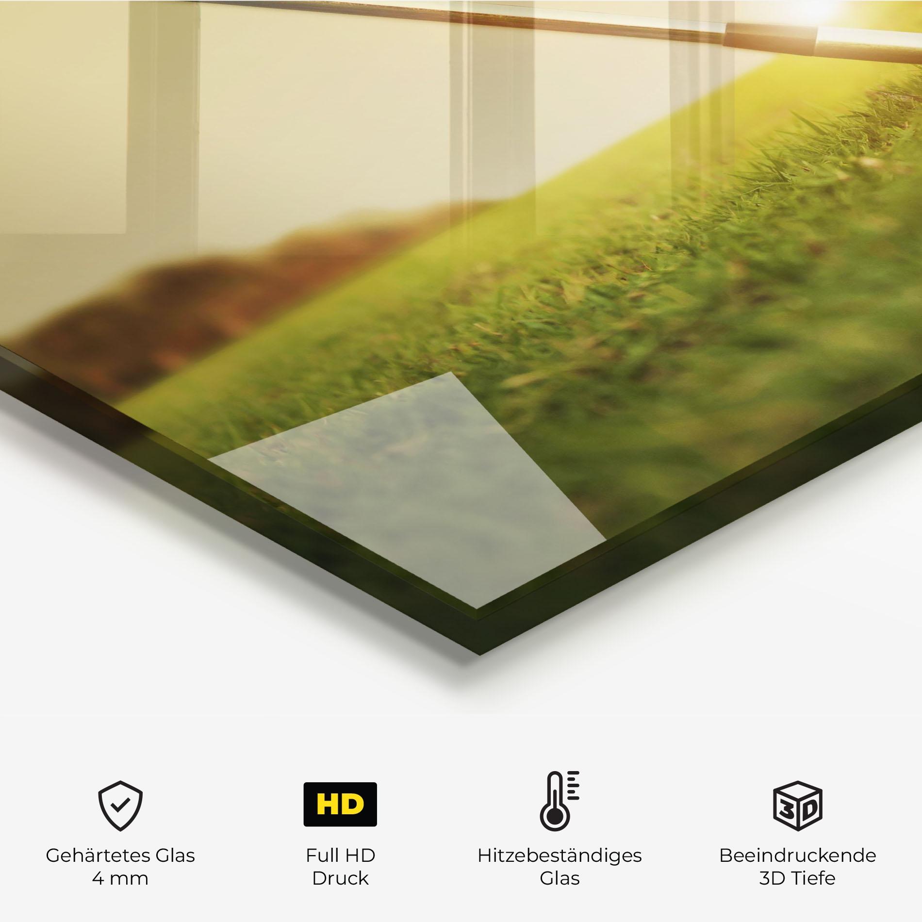 Küchenrückwand Glas Golf Course mockup 2