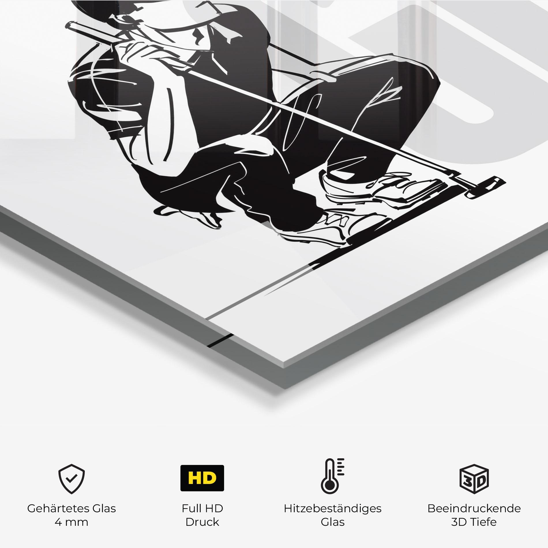 Küchenrückwand Glas Golf mockup 2