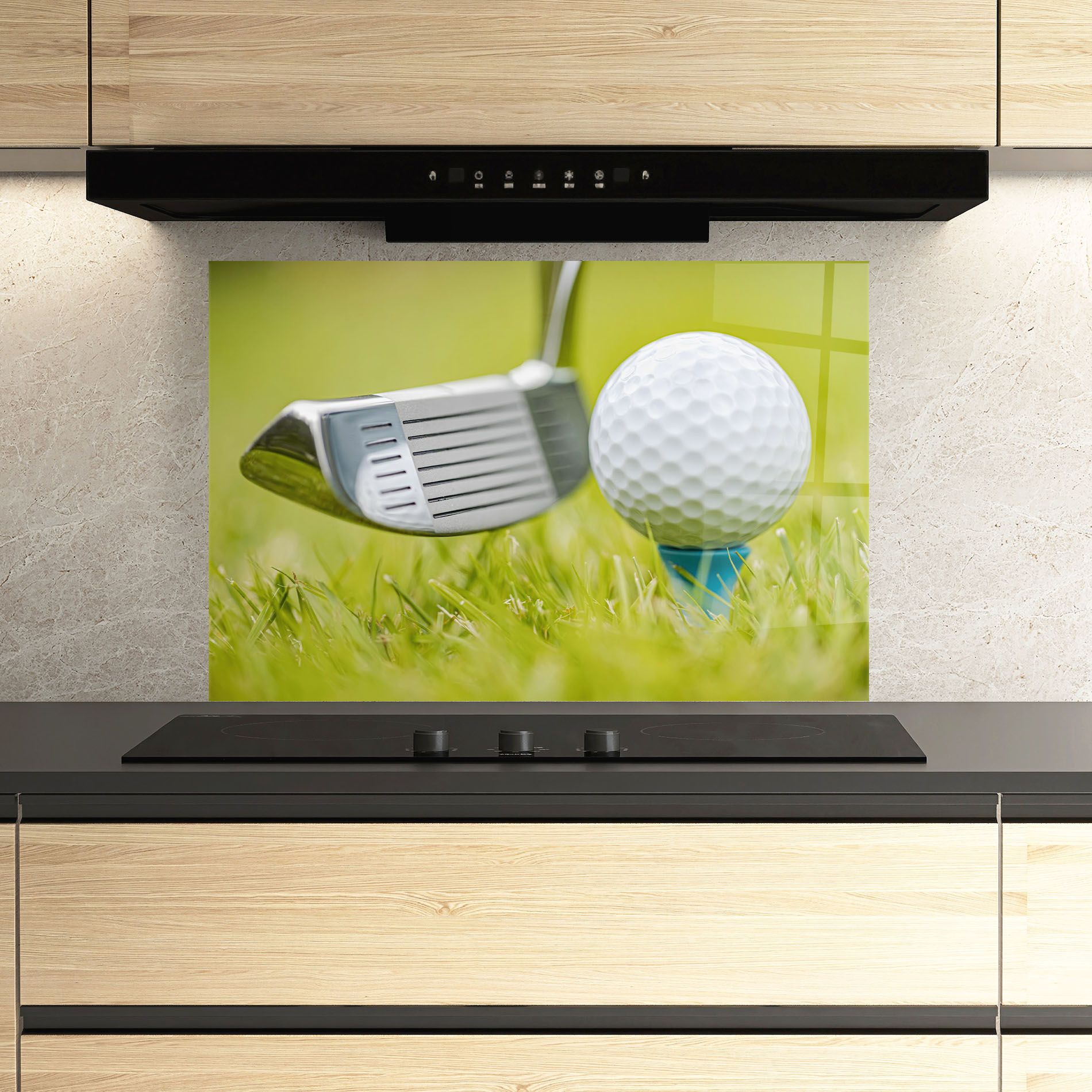 Golf Ball Grass mockup 3