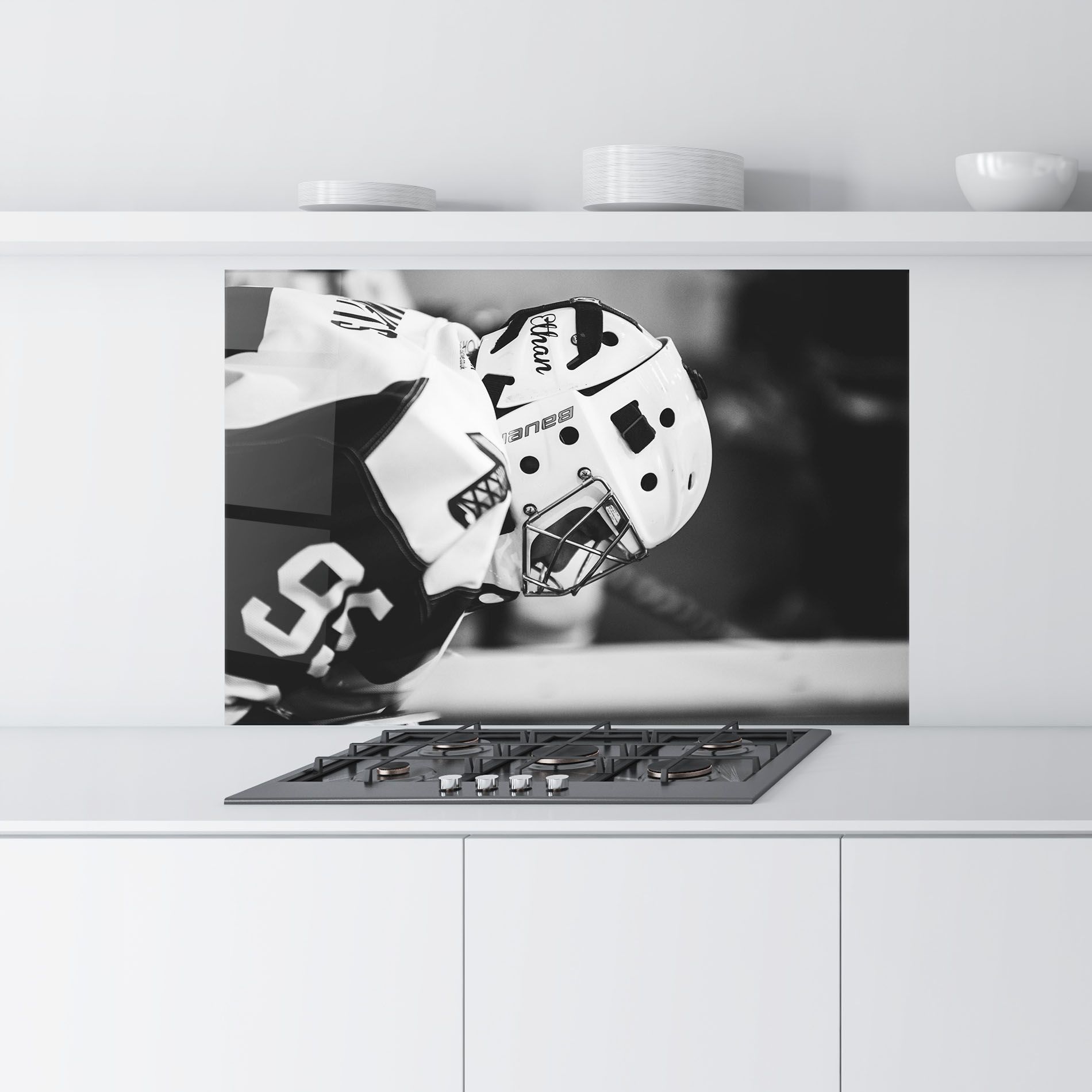 Black White Hockey mockup 9