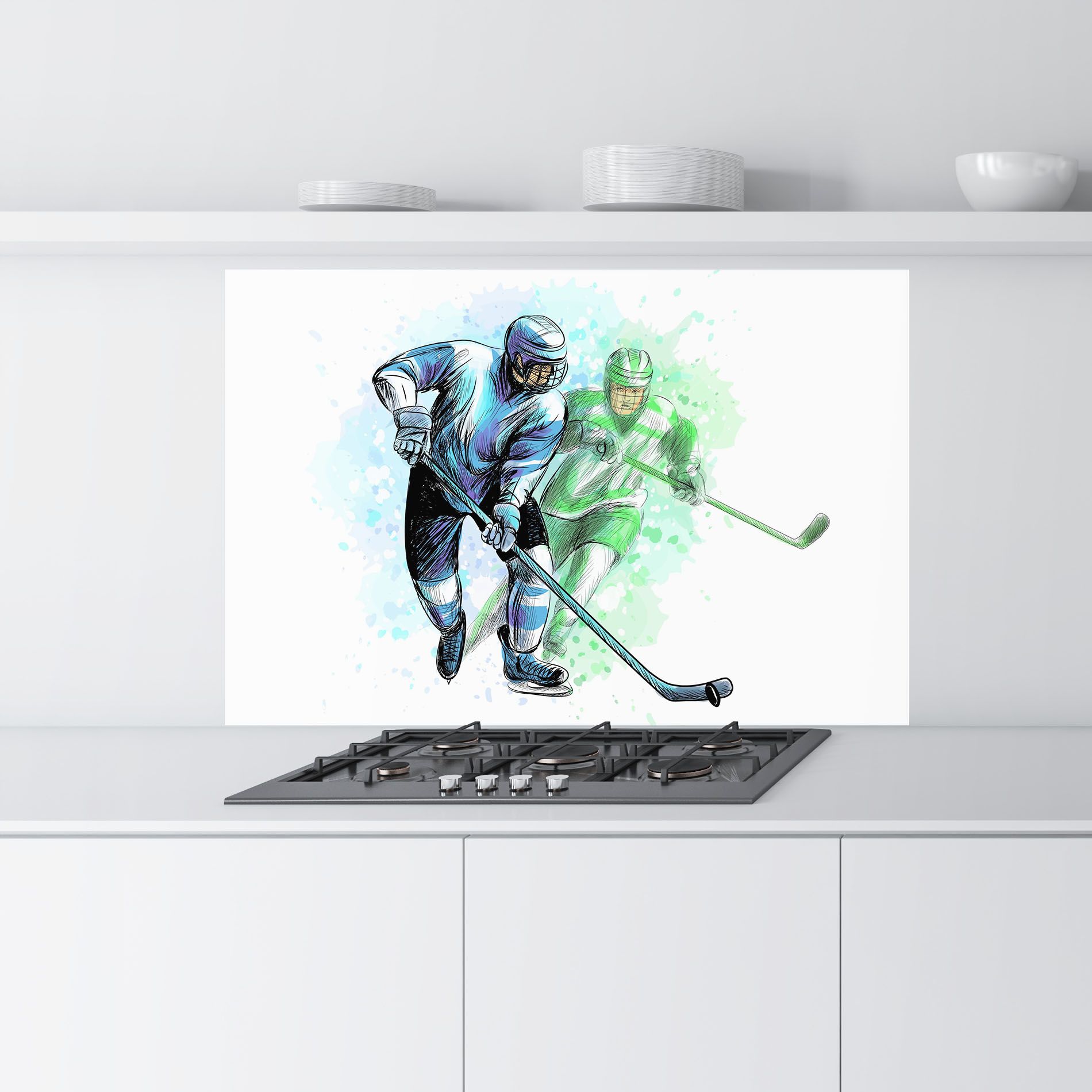Green Blue Hockey mockup 9