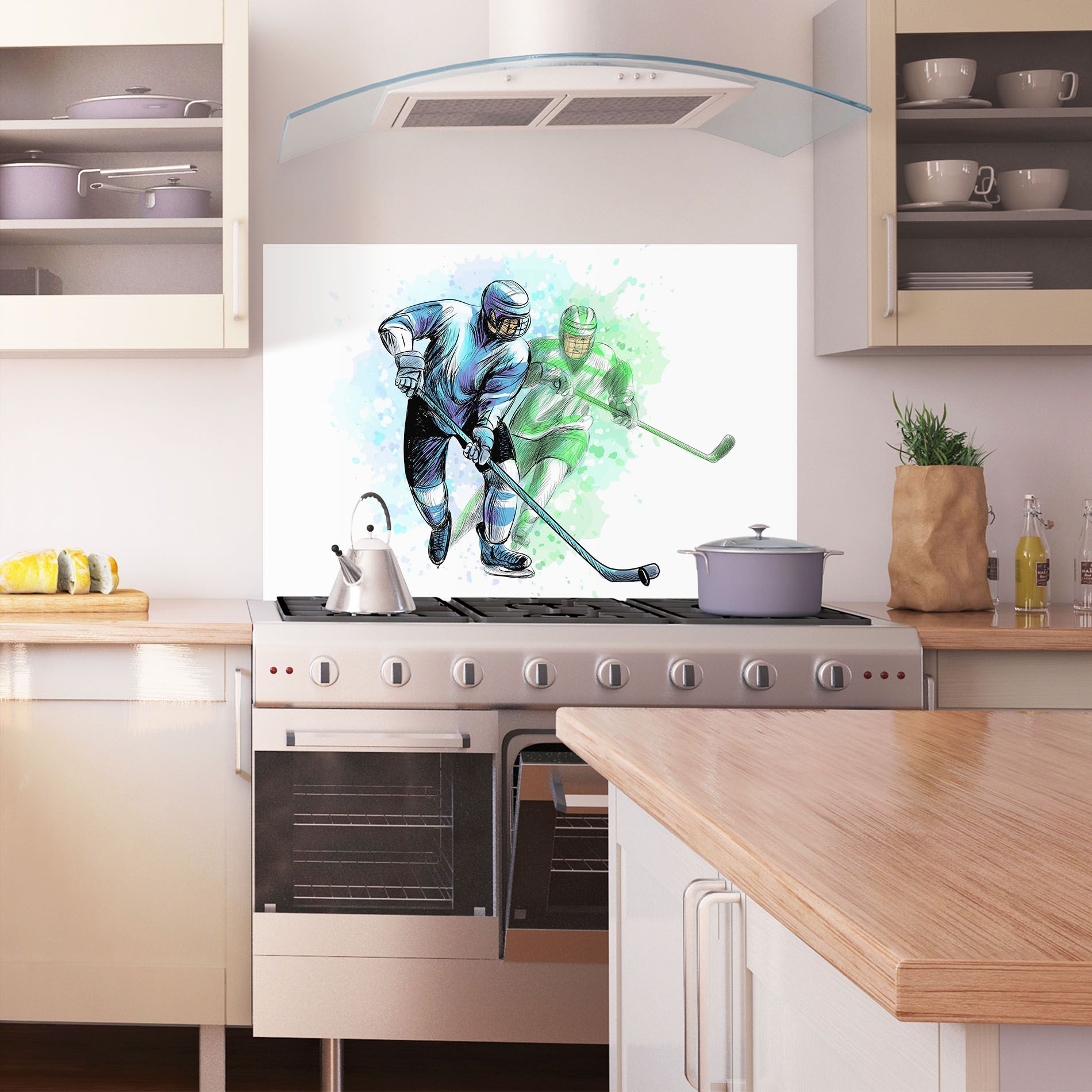 Green Blue Hockey mockup 1