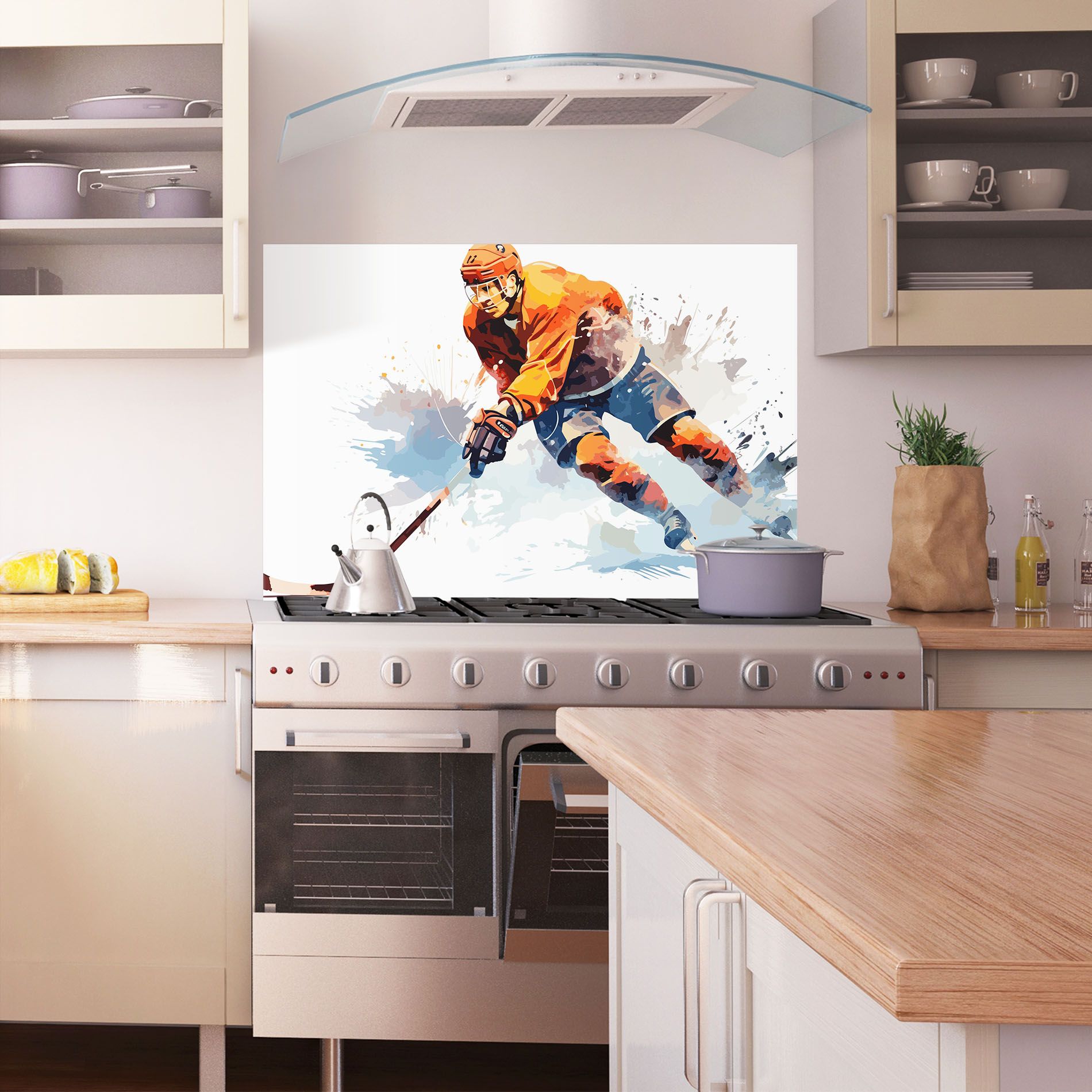 Orange Hockey mockup 1