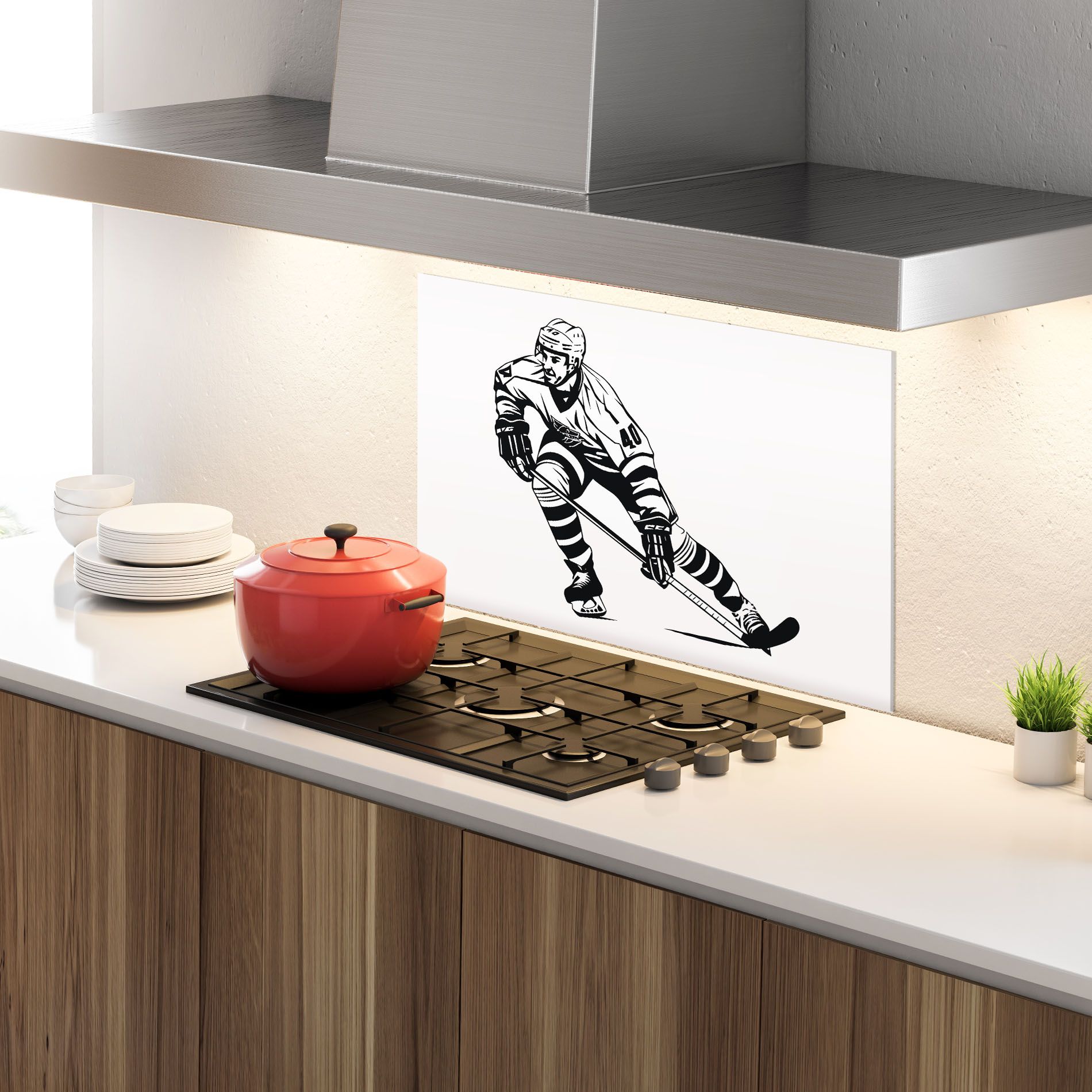 Hockey Player mockup 4